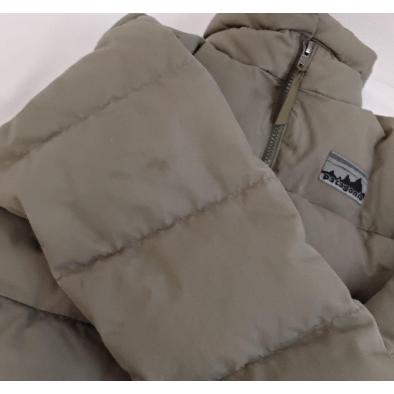 Patagonia Patagonia Down Puffer Jacket Men XXS Army Green Cotton Shell Size US XXS / EU 40 - 7 Thumbnail