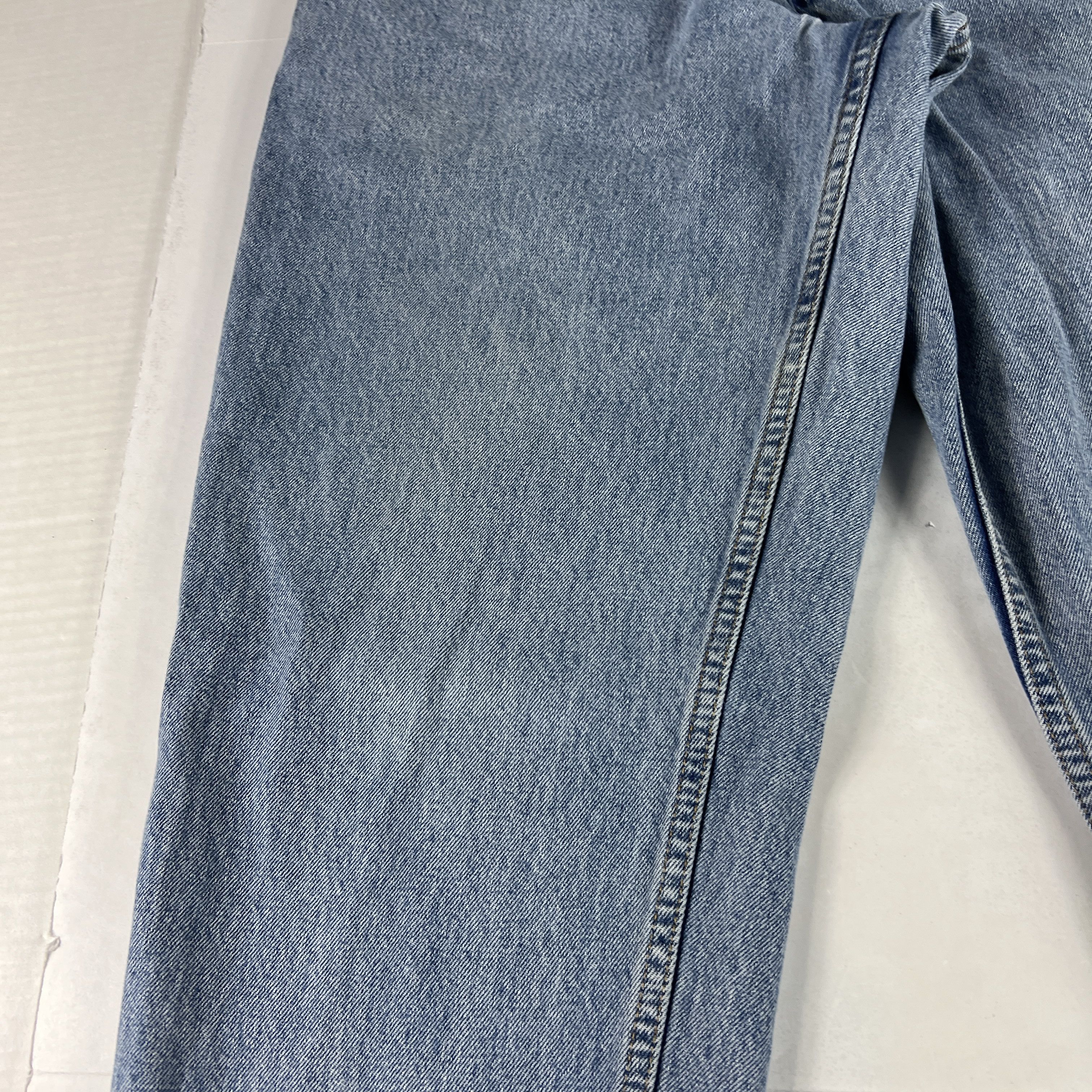 Levi's × Vintage Y2K Levi's Jeans 560 Comfort Loose Tapered Blue Faded Denim Size US 33 - 4 Thumbnail