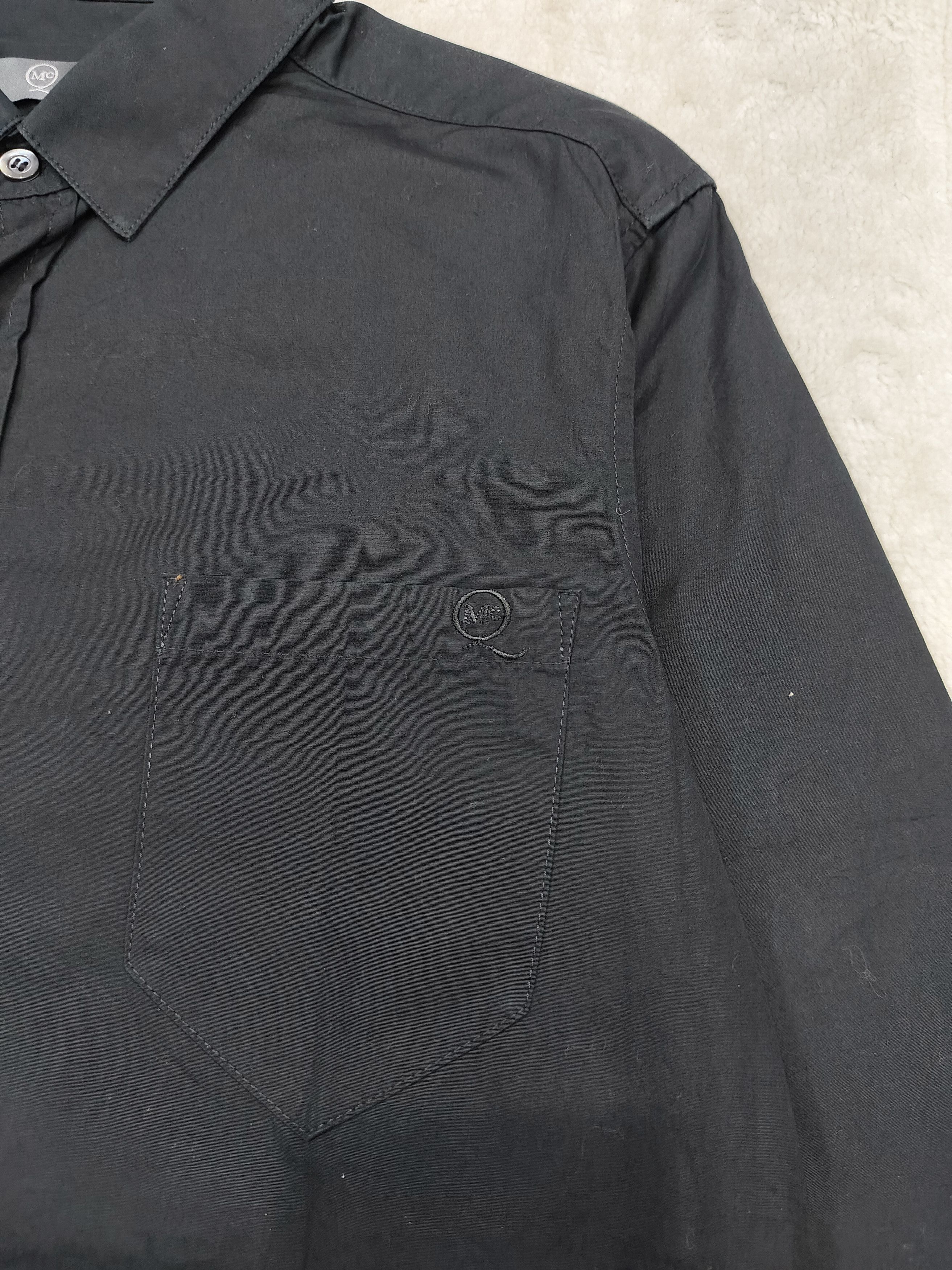 Alexander McQueen Alexander McQueen- Minimal Logo Embroidery Essential Shirt Size US S / EU 44-46 / 1 - 3 Thumbnail
