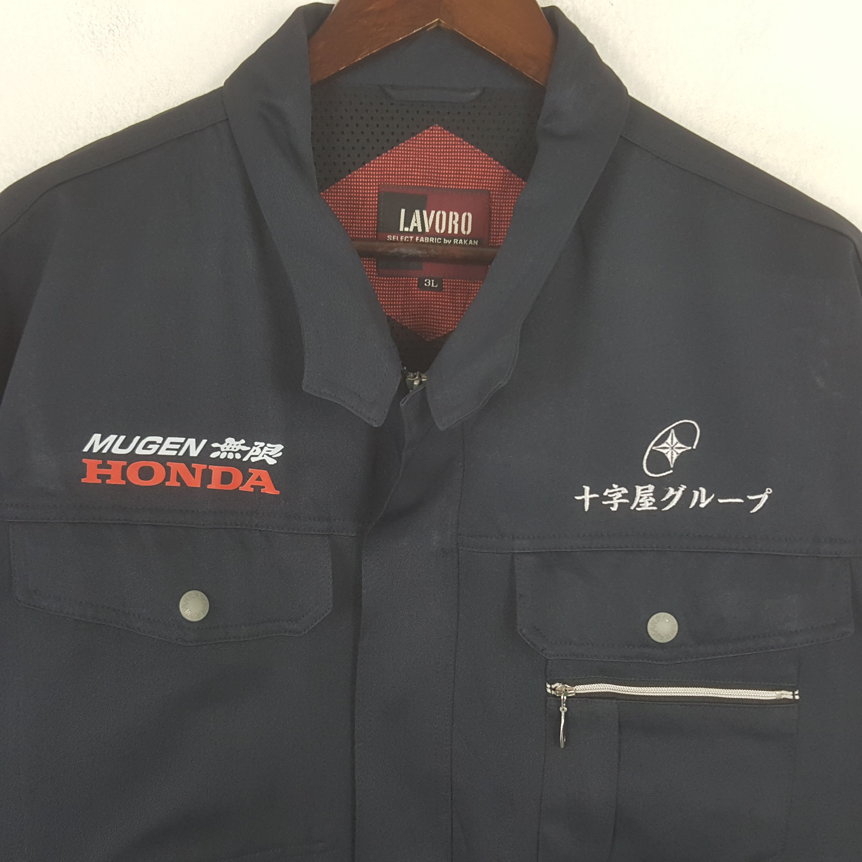 Japanese Brand Vintage Mugen Honda Racing Custom Sport Uniform Jacket Size US L / EU 52-54 / 3 - 3 Thumbnail