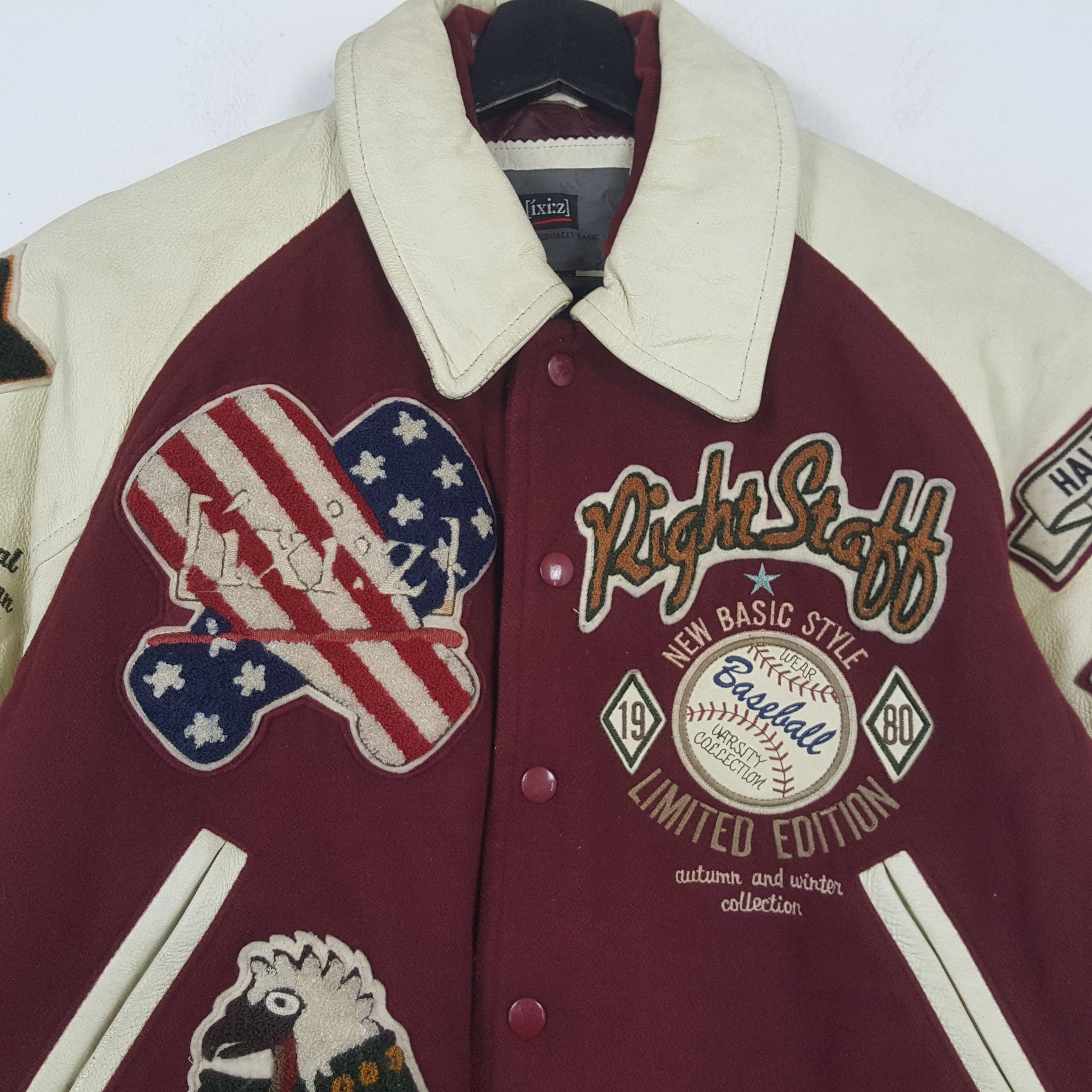 Vintage Baseball CHAMP TEAM Varsity Jacket C295N22 Size US L / EU 52-54 / 3 - 2 Thumbnail