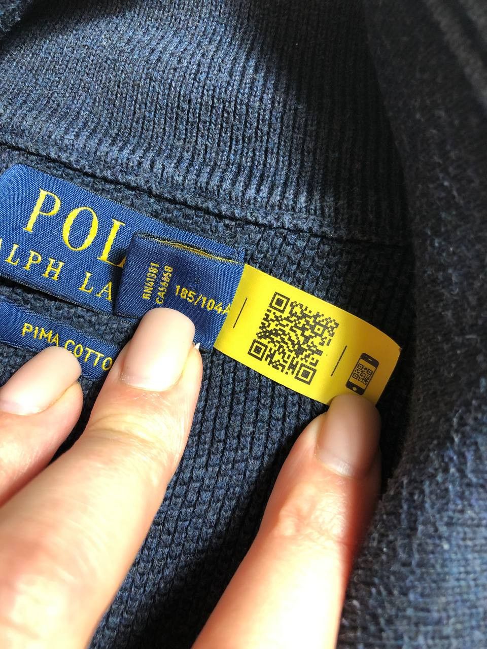 Polo Ralph Lauren Polo Ralph Lauren Vintage Mens 1/4 Zip Knit Sweater Size US XL / EU 56 / 4 - 4 Thumbnail