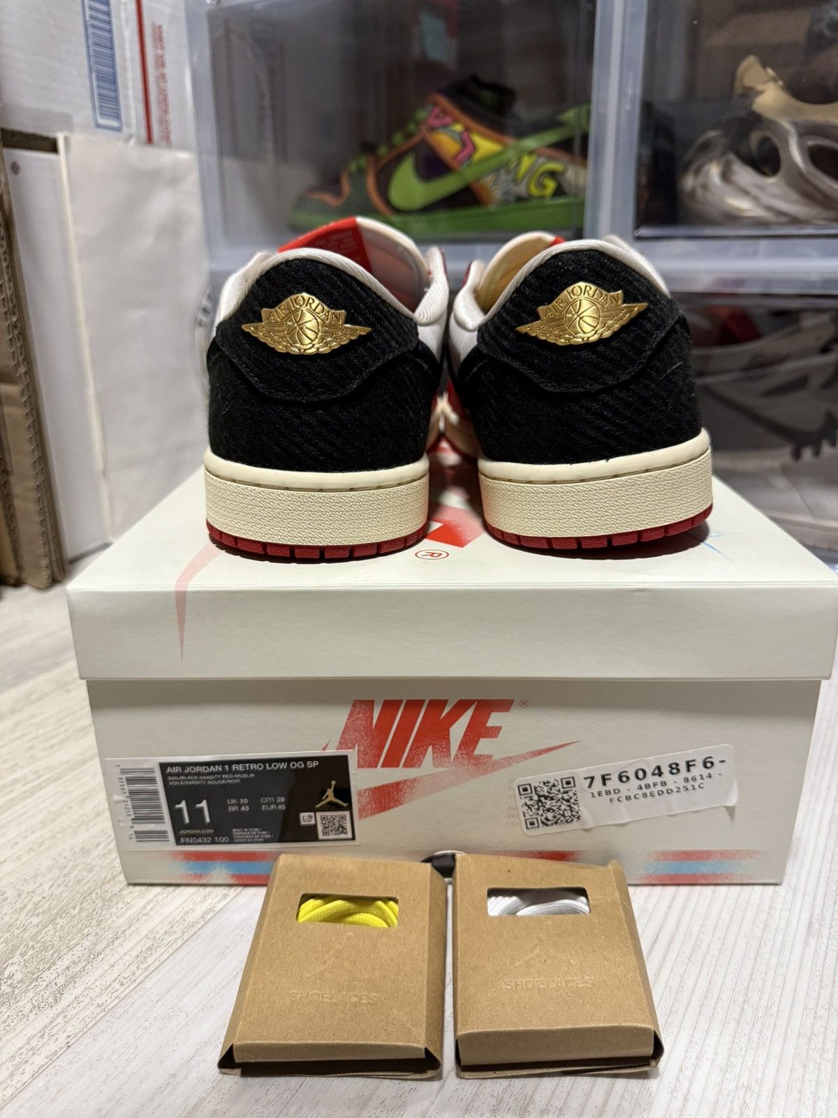 Jordan Brand Air Jordan 1 Retro Low OG SP Rookie Card Trophy Room Size US 11 / EU 44 - 5 Thumbnail