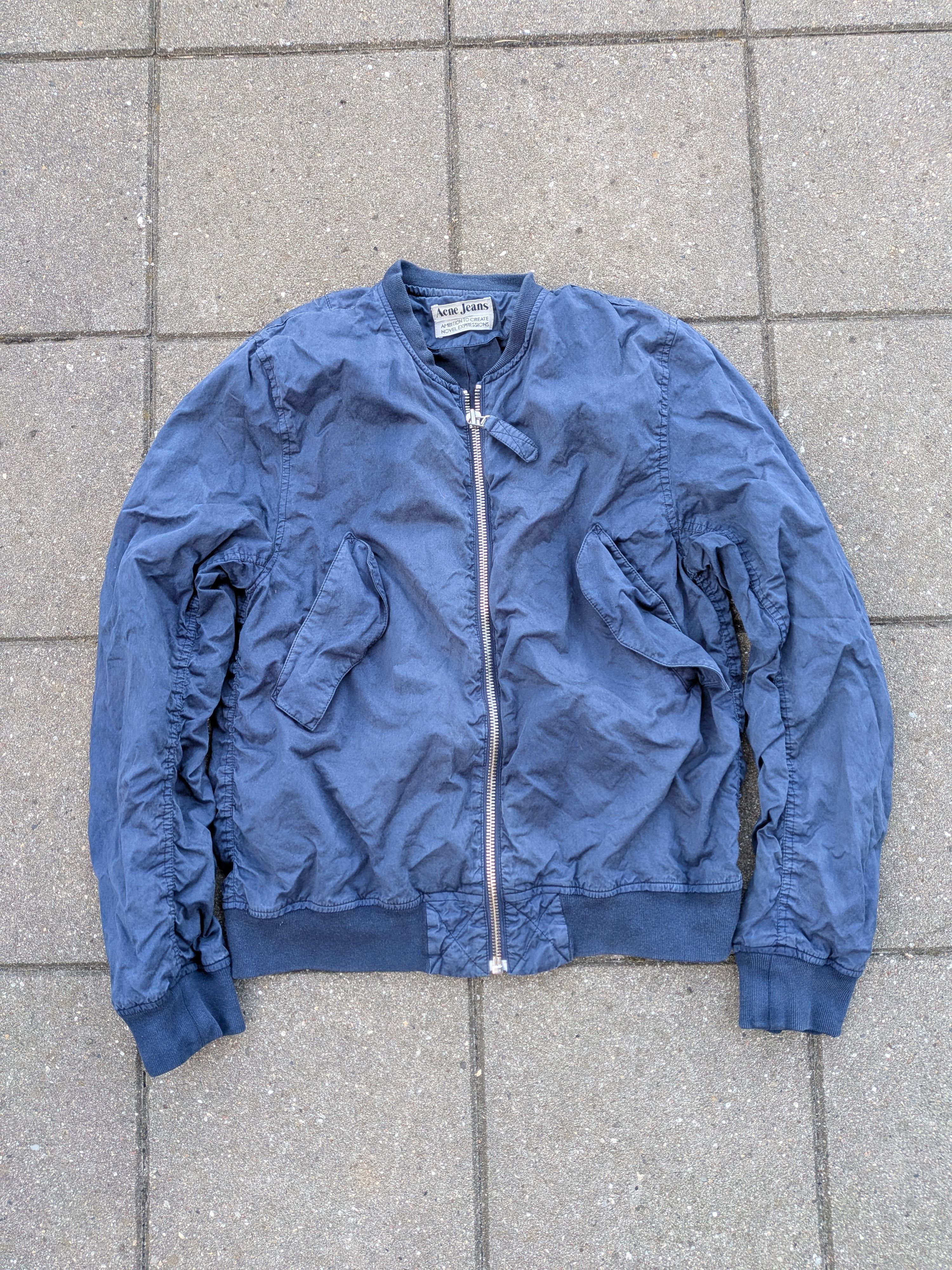 Acne Studios PSS15 Fuel Tech Bomber Jacket | Grailed