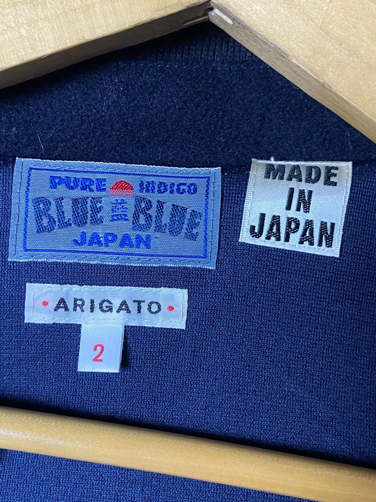 Blue Blue Japan Blue Blue Japan Arigato Indigo Buttoned Jacket (160) Size US XXS / EU 40 - 7 Thumbnail