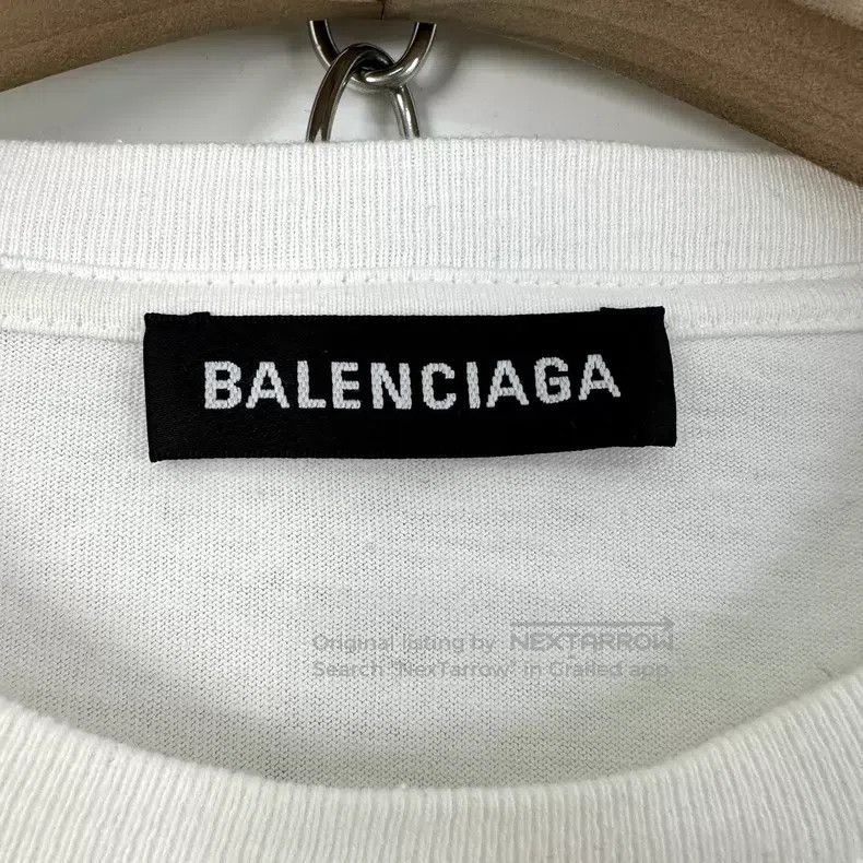Balenciaga Balenciaga Classic Buckle Print Logo Short Sleeve T-Shirt Size US XS / EU 42 / 0 - 6 Thumbnail