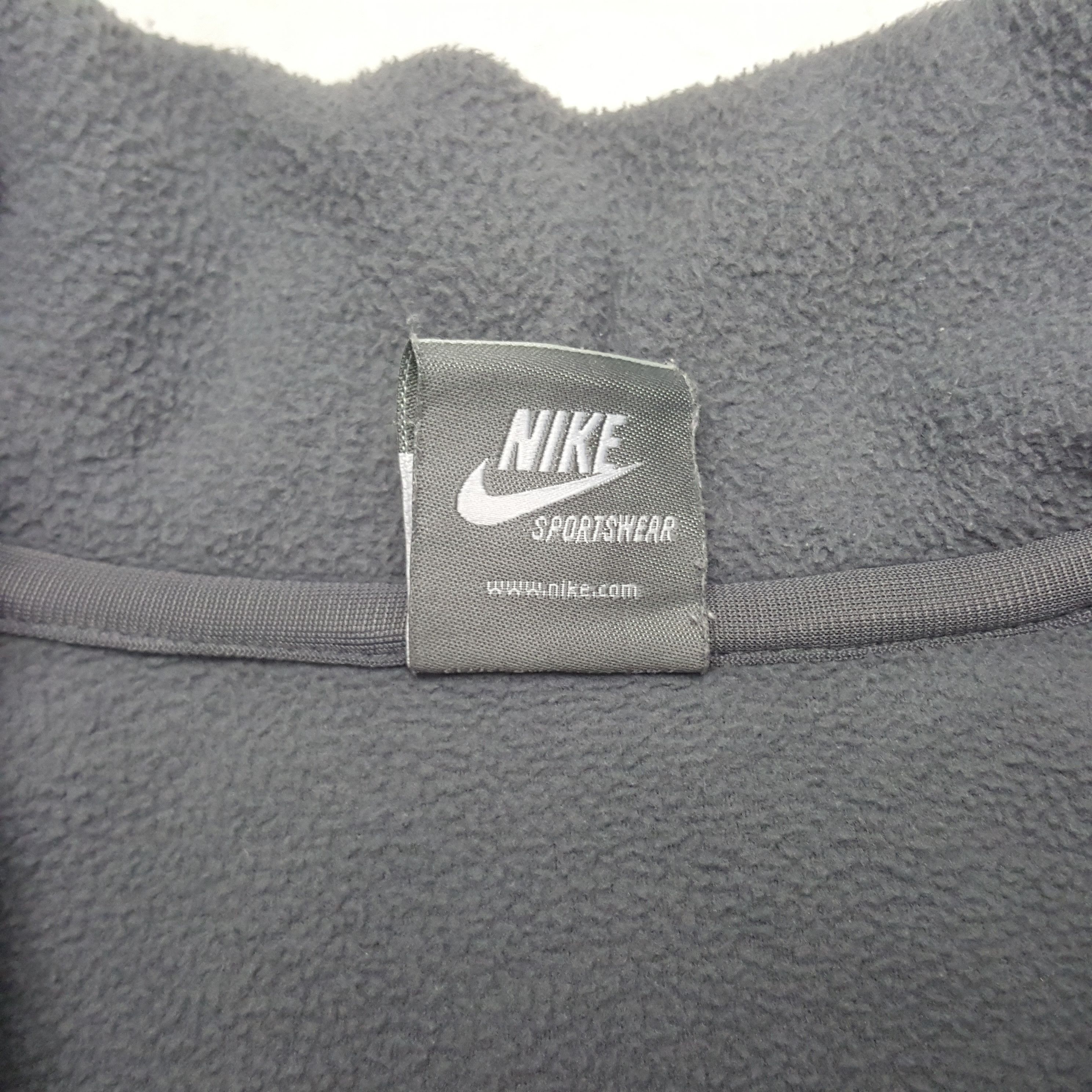 Nike × Vintage Vintage Nike Fleece Zipper Sport Sweater Jacket Size US L / EU 52-54 / 3 - 5 Thumbnail