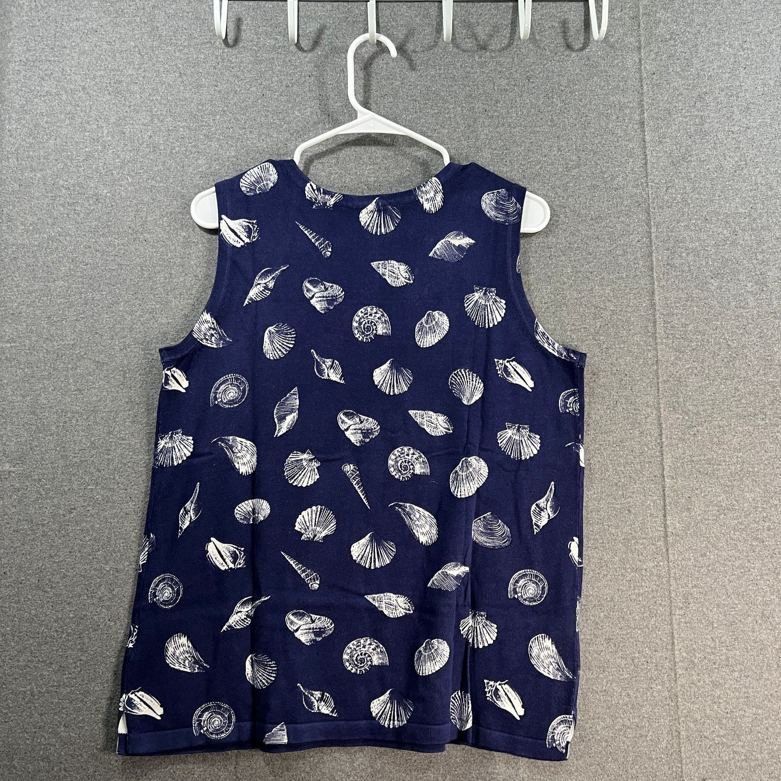 Isaac Mizrahi Isaac Mizrahi Live! Bridgehampton Printed Shell Sweater Size M / US 6-8 / IT 42-44 - 2 Thumbnail