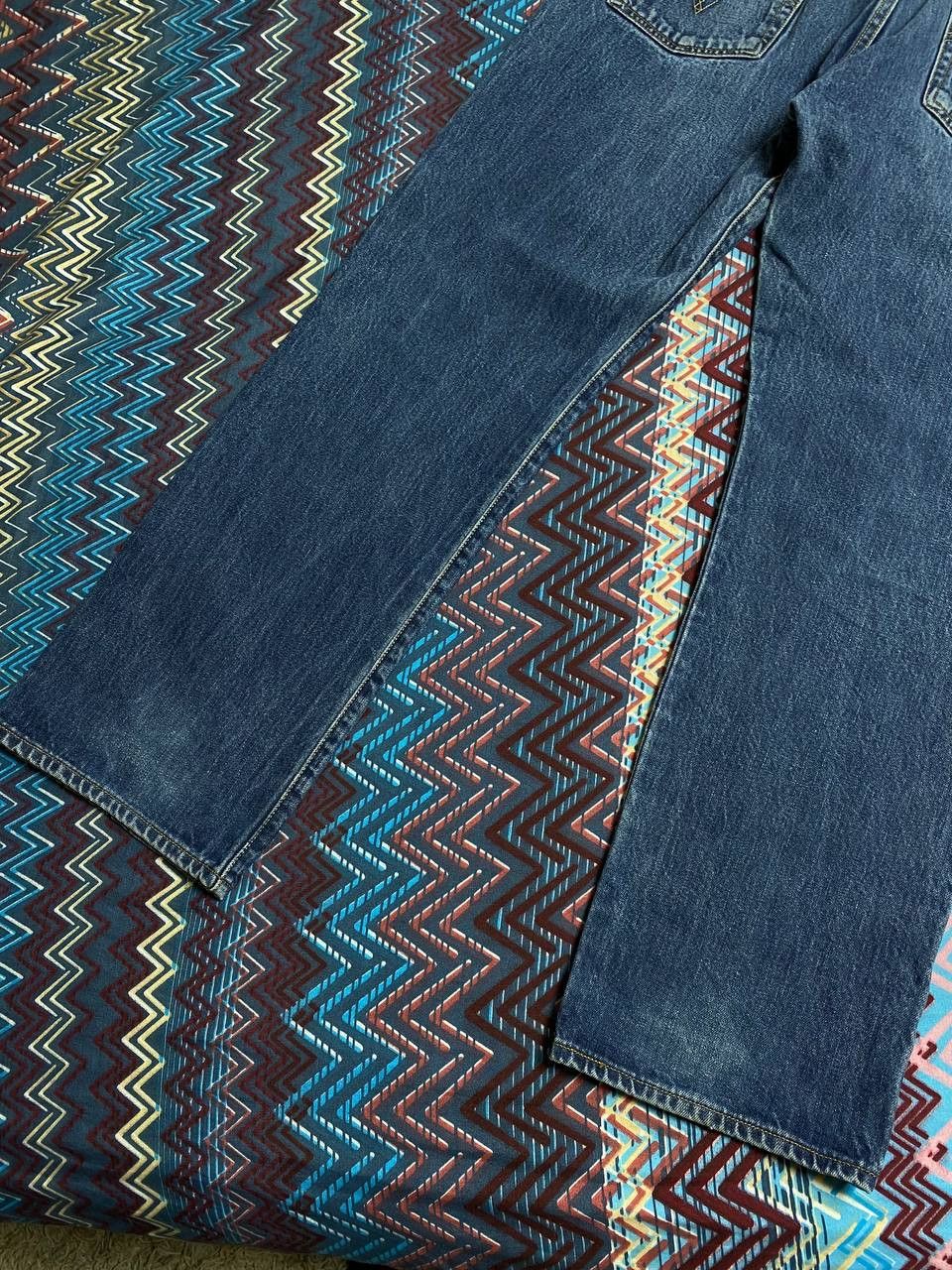 Levi's × Vintage Vintage CRAZY Faded Levi's 501 Denim Jeans Size US 36 / EU 52 - 17 Thumbnail