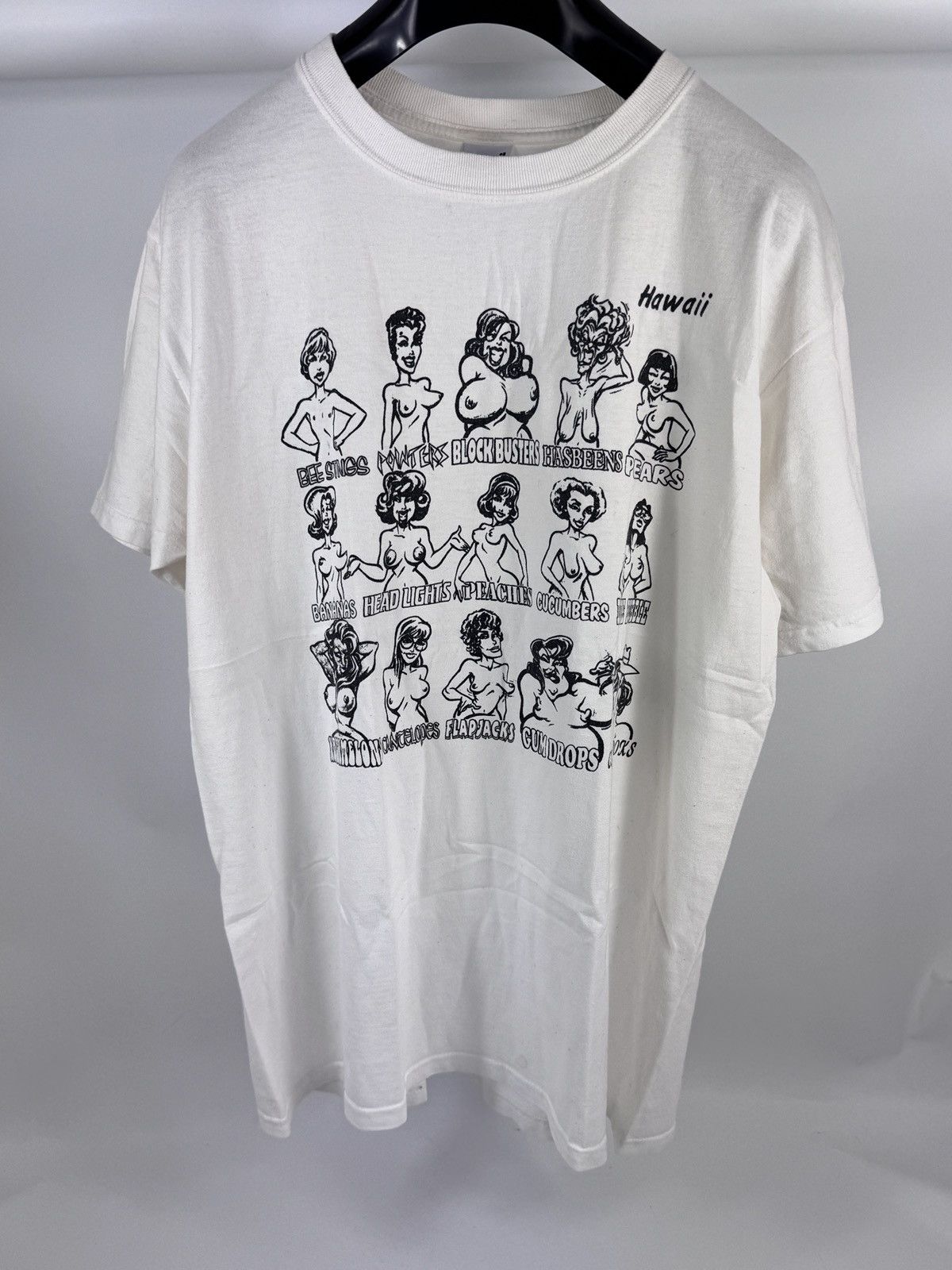 Anvil BOOBS GRAPHIC HAWAII PRINT T-SHIRT Size US L / EU 52-54 / 3 - 1 Thumbnail