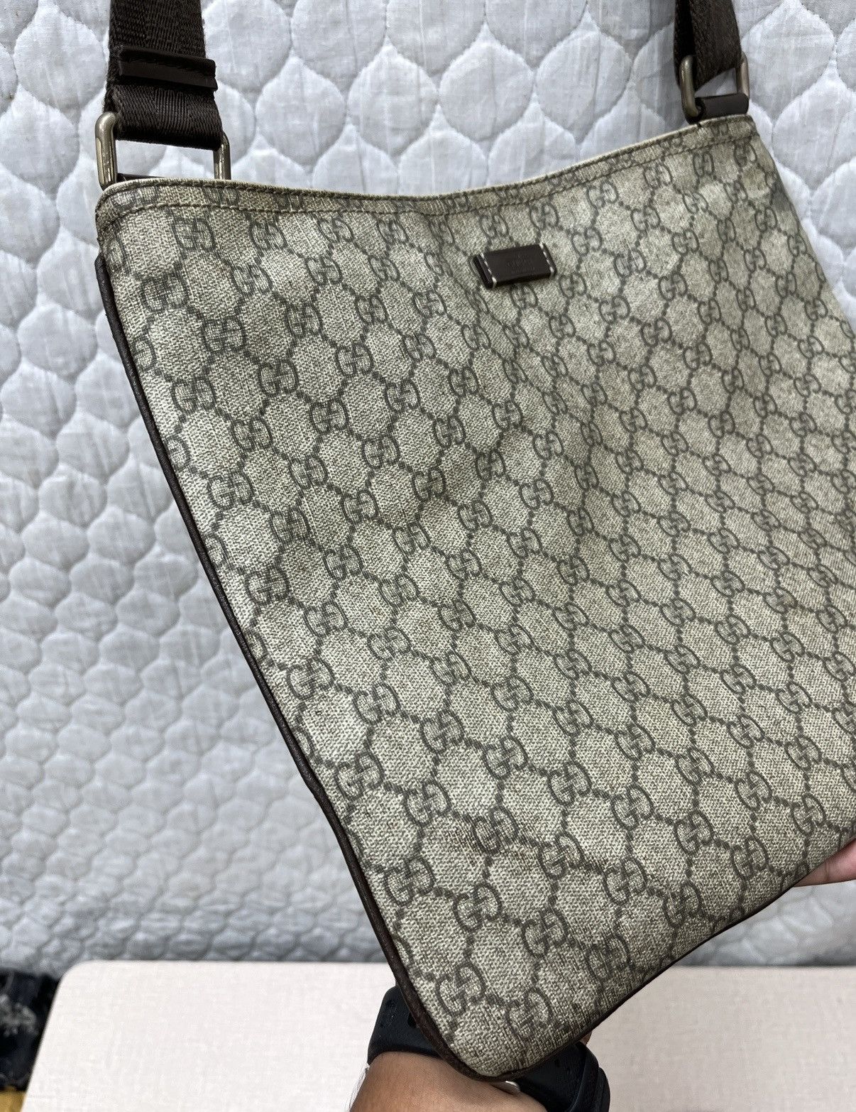 Gucci 🔥🔥🔥AUTHENTIC VINTAGE GUCCI MONOGRAM BAG Size ONE SIZE - 2 Thumbnail