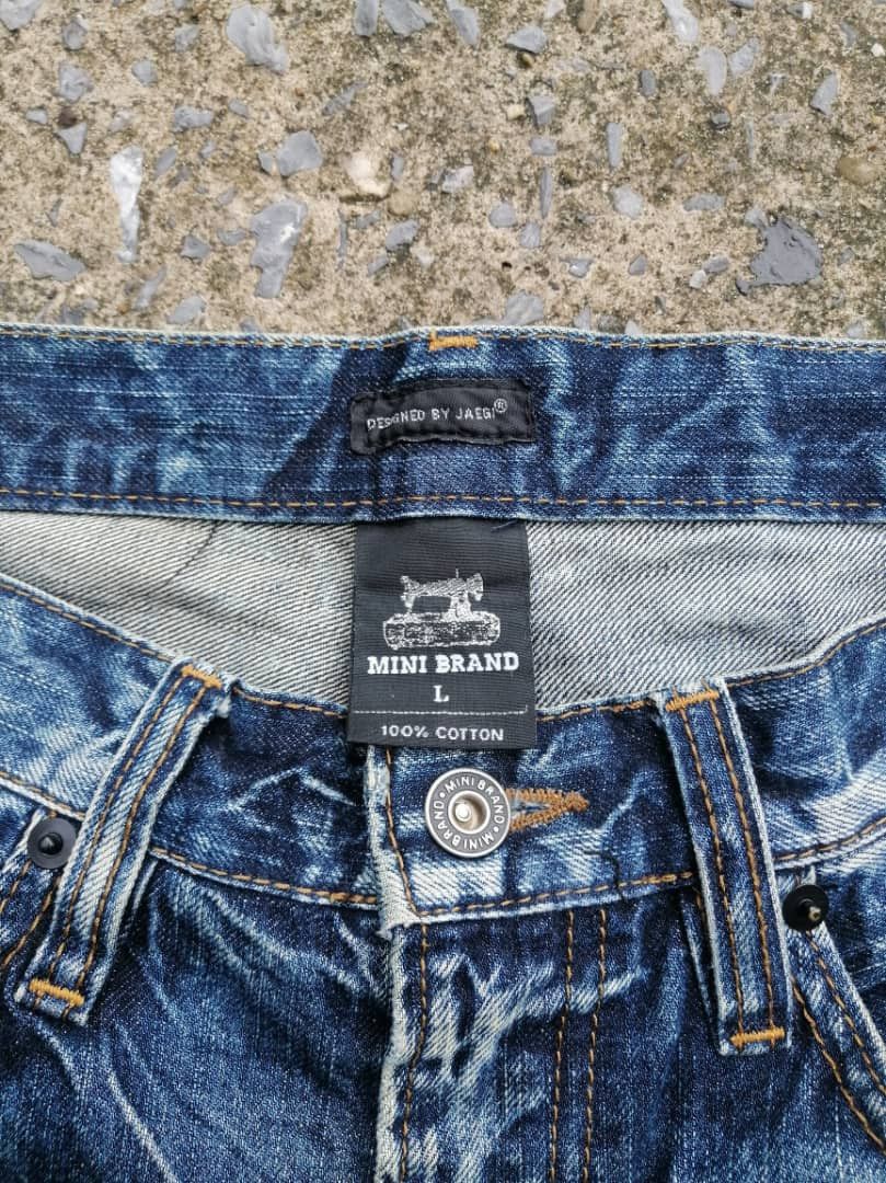 Designer × Japanese Brand Mini Brand Designed by Jaegi Denim Jeans Size US 32 / EU 48 - 6 Thumbnail