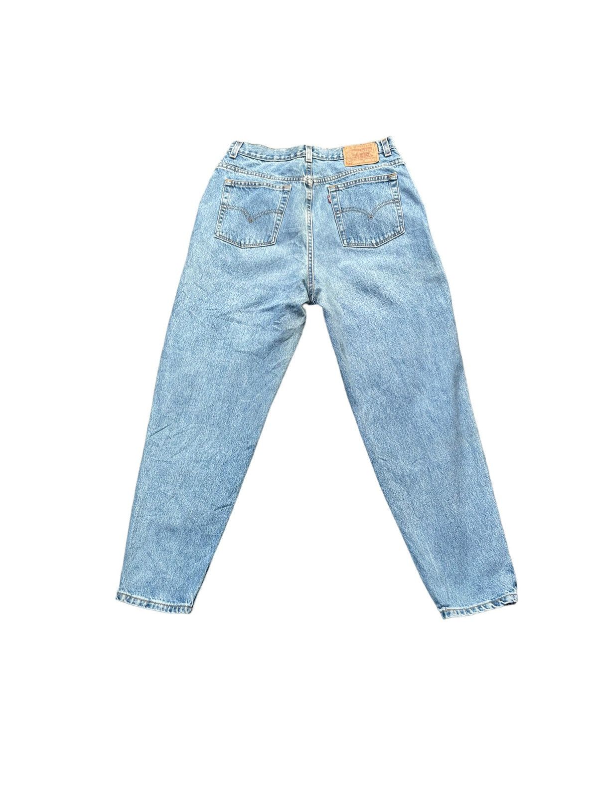 Levi's × Vintage Vintage Levis 550 Distresed Denim Size US 33 - 6 Thumbnail