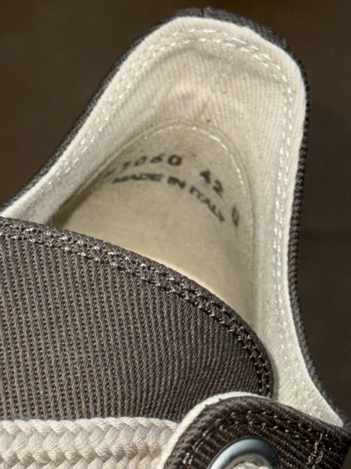 Rick Owens Drkshdw Rick owens 'dust' jumbo lace canvas sneakers Size US 9 / EU 42 - 11 Thumbnail