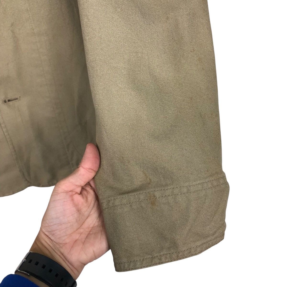 Japanese Brand 📌Vintage Chore Work Jacket Detroit Uniqlo Issey Miyake Size US M / EU 48-50 / 2 - 16 Thumbnail