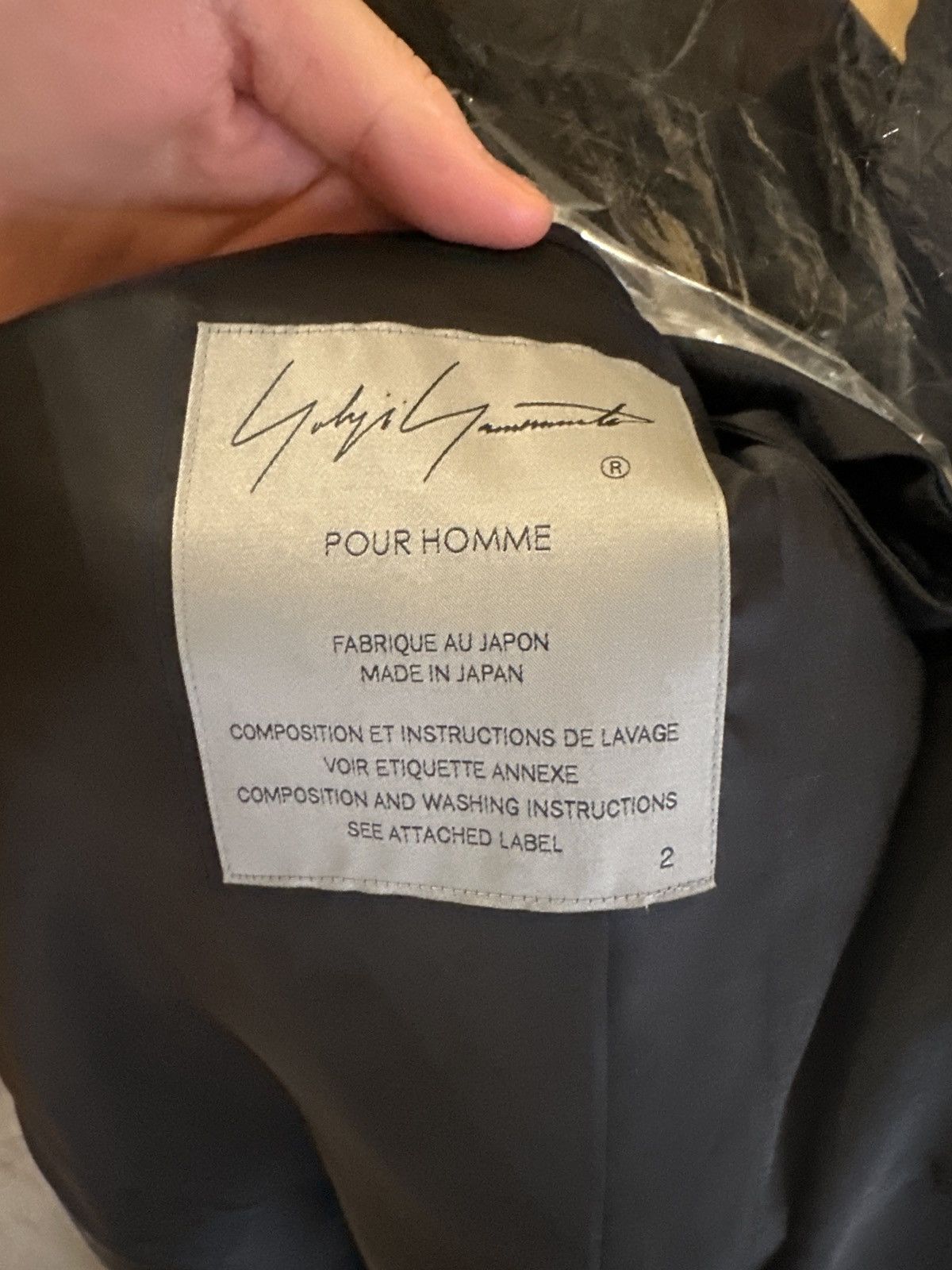 Yohji Yamamoto Yohji Yamamoto 23ss graphic-print silk blazer
