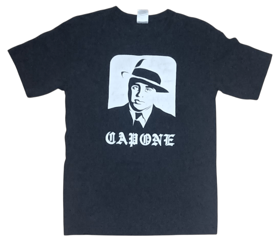 Vintage VINTAGE Y2K CAPONE SHIRT Size US S / EU 44-46 / 1 - 1 Thumbnail