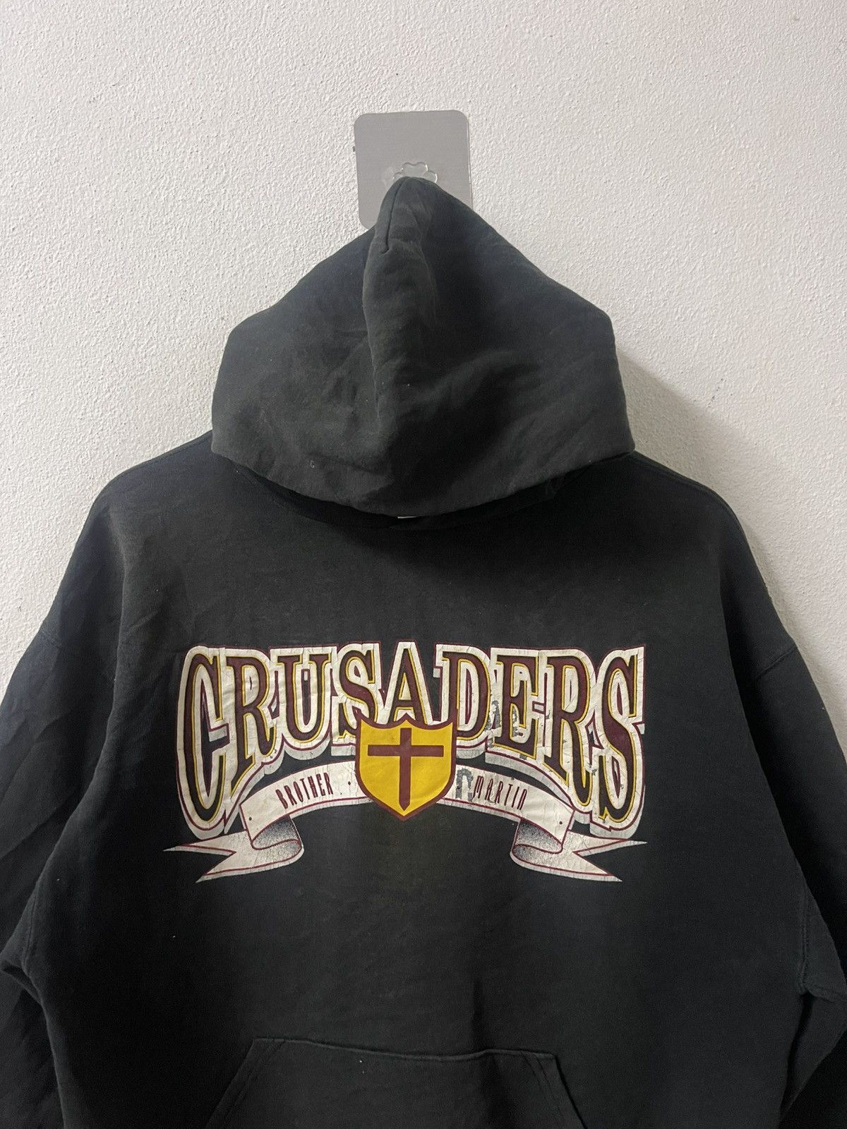 Russell Athletic Vintage 90’ Russell Athletic "Crusaders" hoodie Size US M / EU 48-50 / 2 - 2 Thumbnail