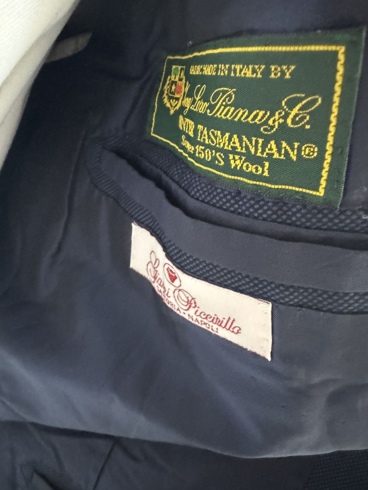 Loro Piana Loro piana suit 54 blue Size 54R - 4 Thumbnail