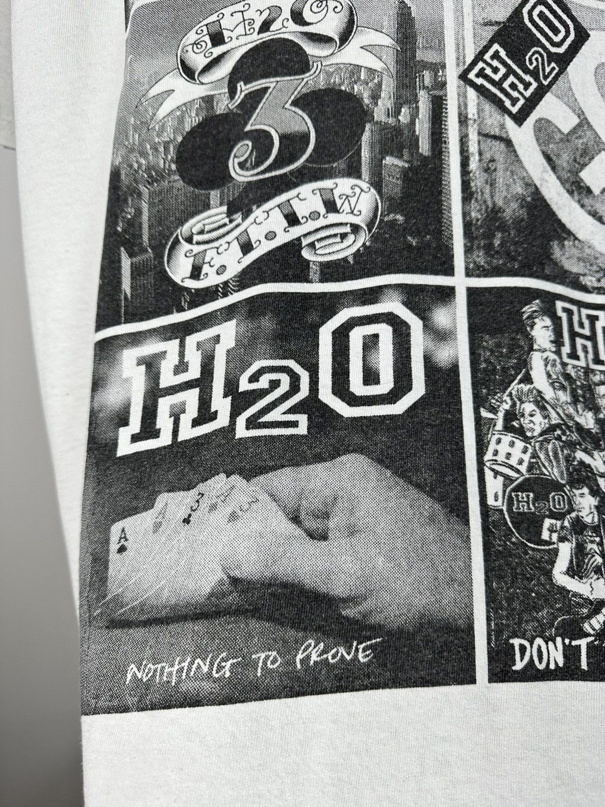 Gildan H2O Band Rock T shirt Albums Promo Punk Men’s White XL Size US XL / EU 56 / 4 - 6 Thumbnail