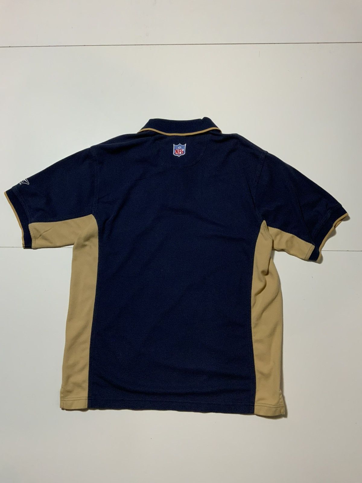 Reebok Vintage Reebok St Louis Rams NFL Football S/S Polo Shirt Size US M / EU 48-50 / 2 - 2 Thumbnail