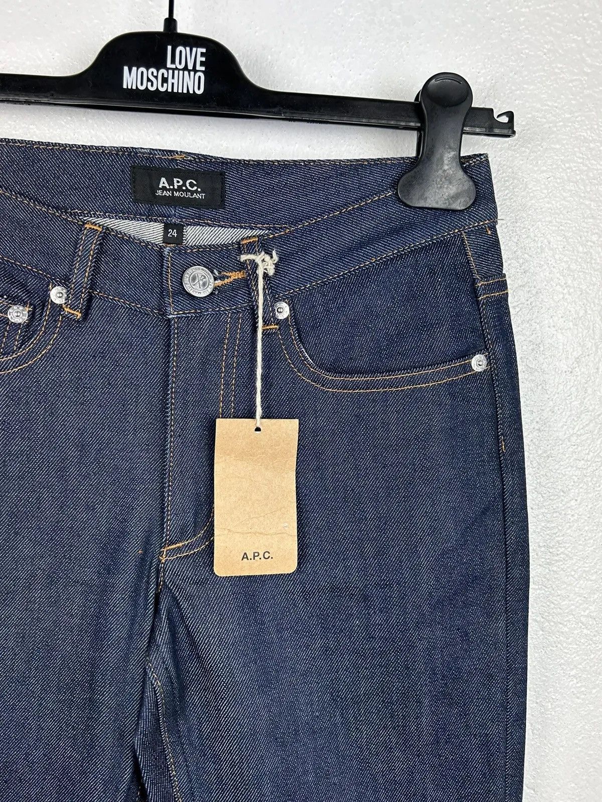 A.P.C. BNWT A.P.C. Jean Moulant Womens Jeans In Size 24 Size 24" / US 00 / IT 34 - 2 Thumbnail