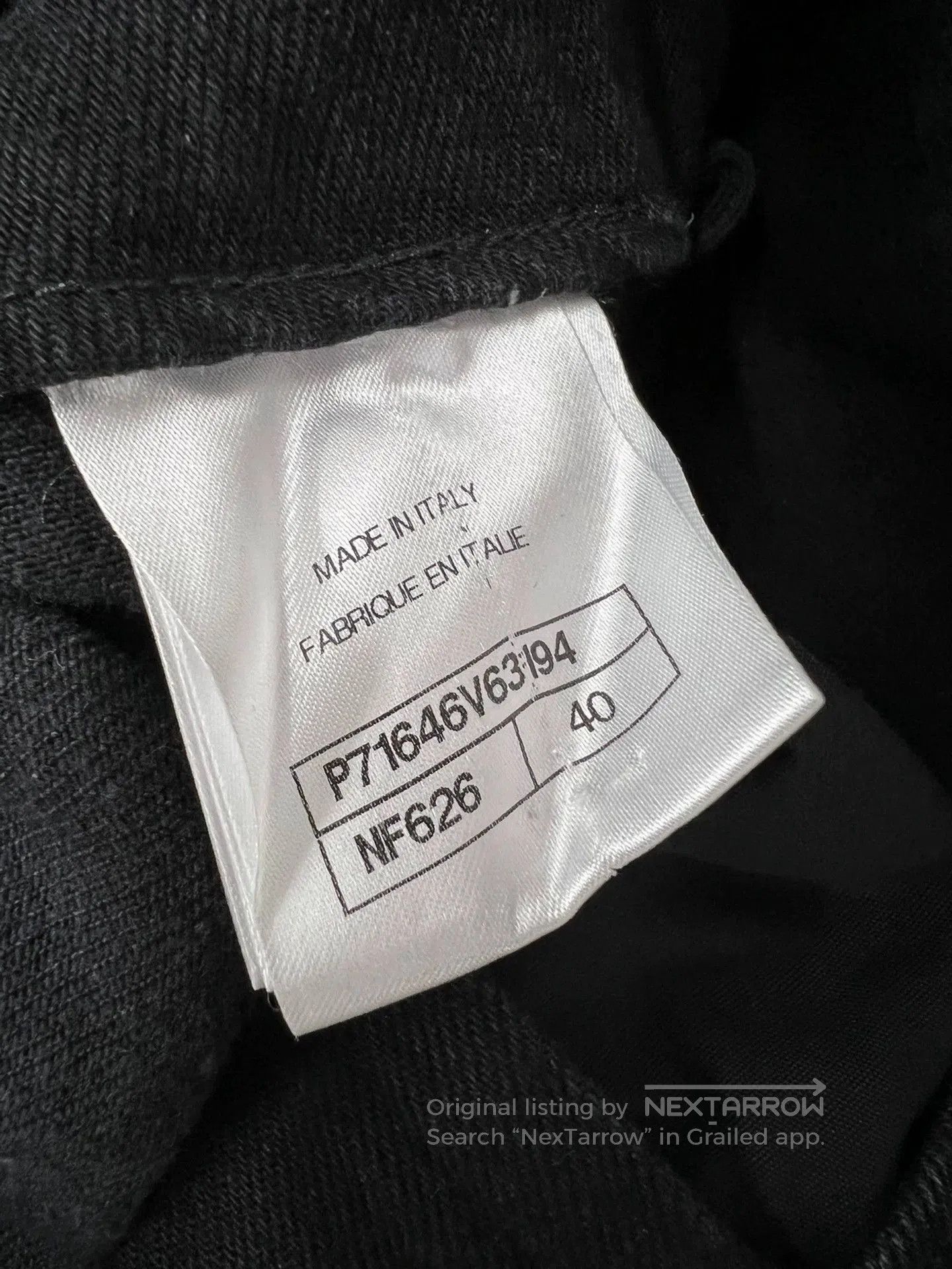 Chanel Chanel Black Denim Silk Wide. Size 28" / US 6 / IT 42 - 6 Thumbnail