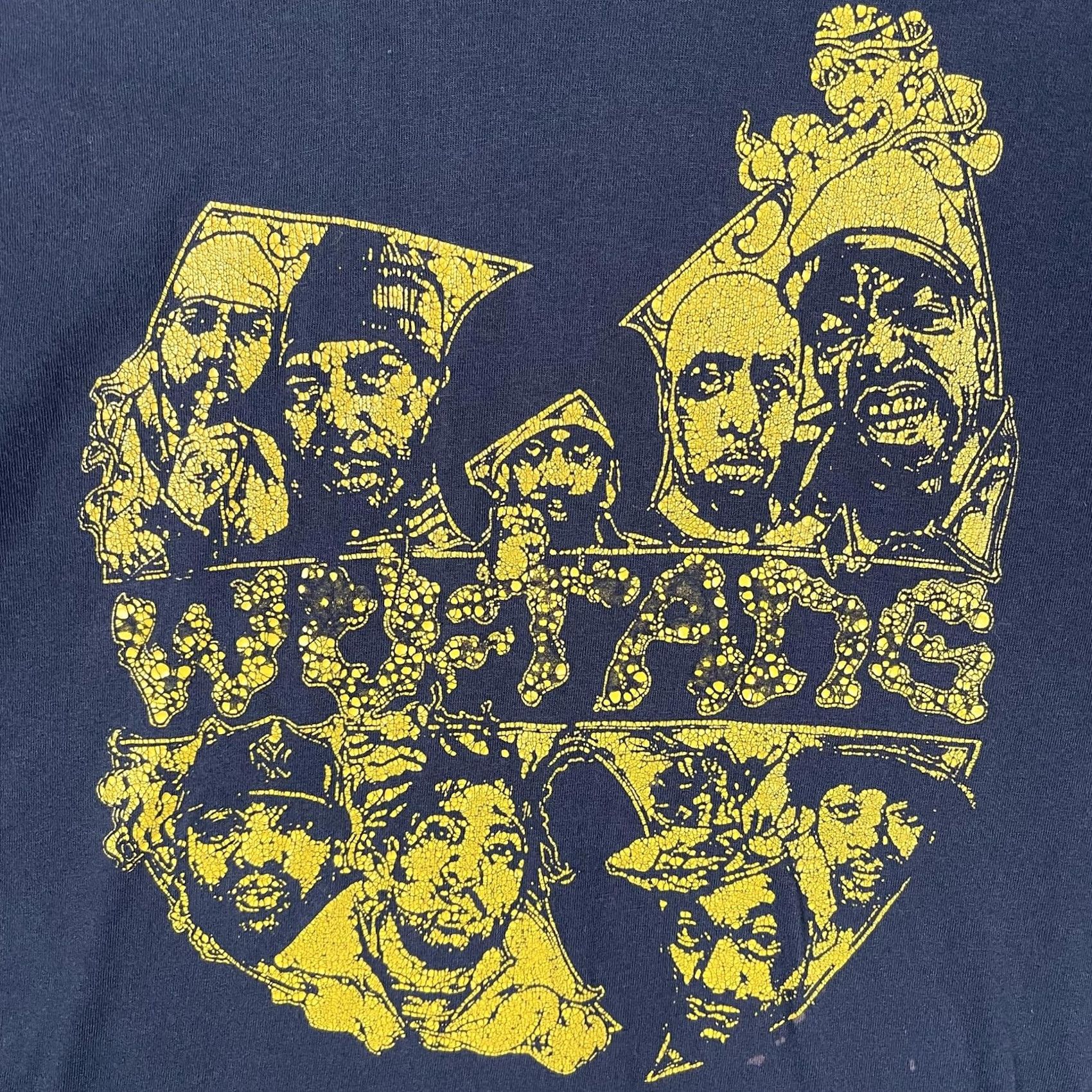 Vintage Wu-Tang Clan Ariarisport Shirt Mens Small Black Hip Hop Graphic Tee Size US S / EU 44-46 / 1 - 4 Thumbnail