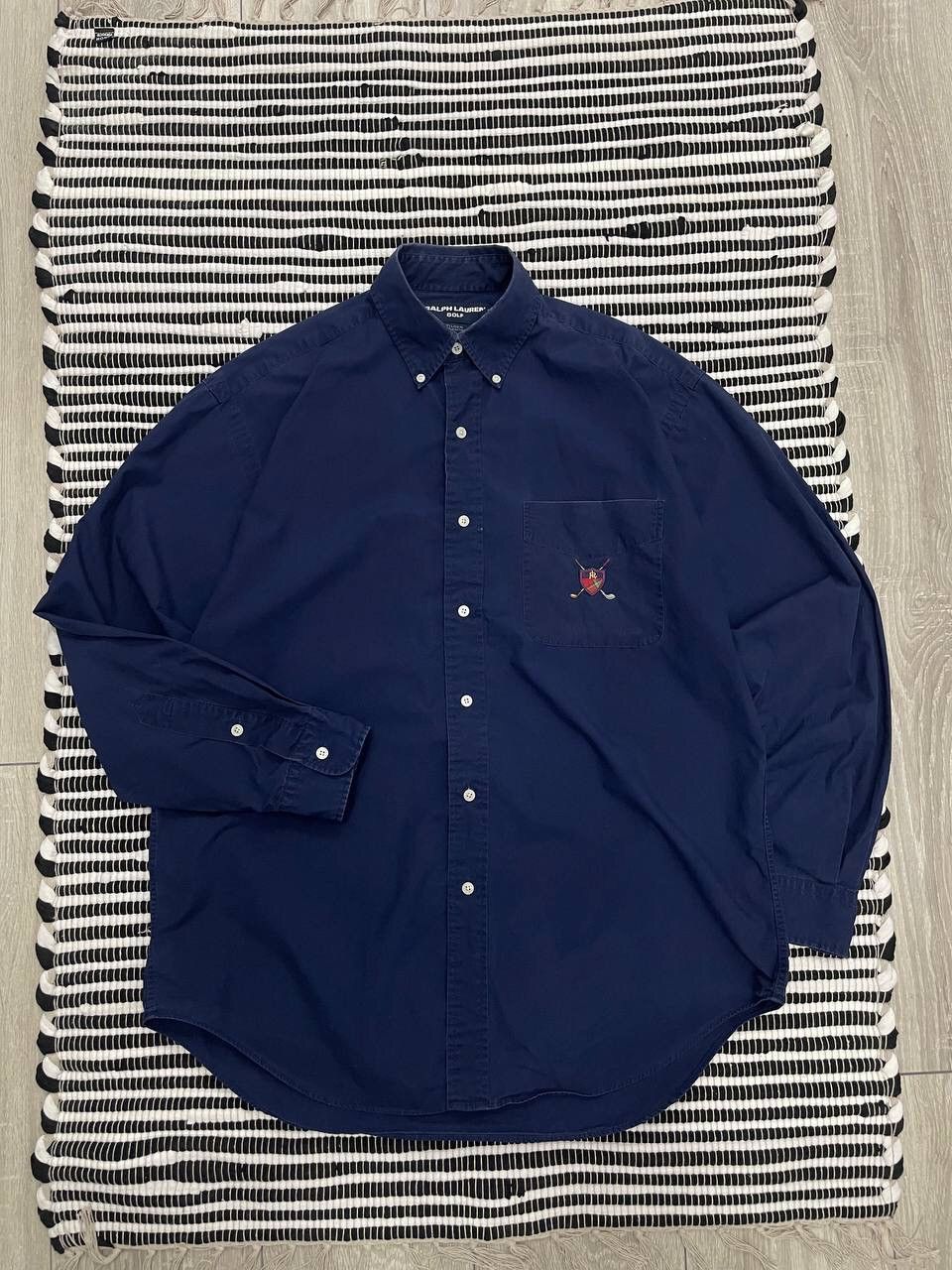 RLX Ralph Lauren × Ralph Lauren × Vintage Vintage Ralph Lauren Golf Button Shirt Y2K Size US M / EU 48-50 / 2 - 1 Thumbnail
