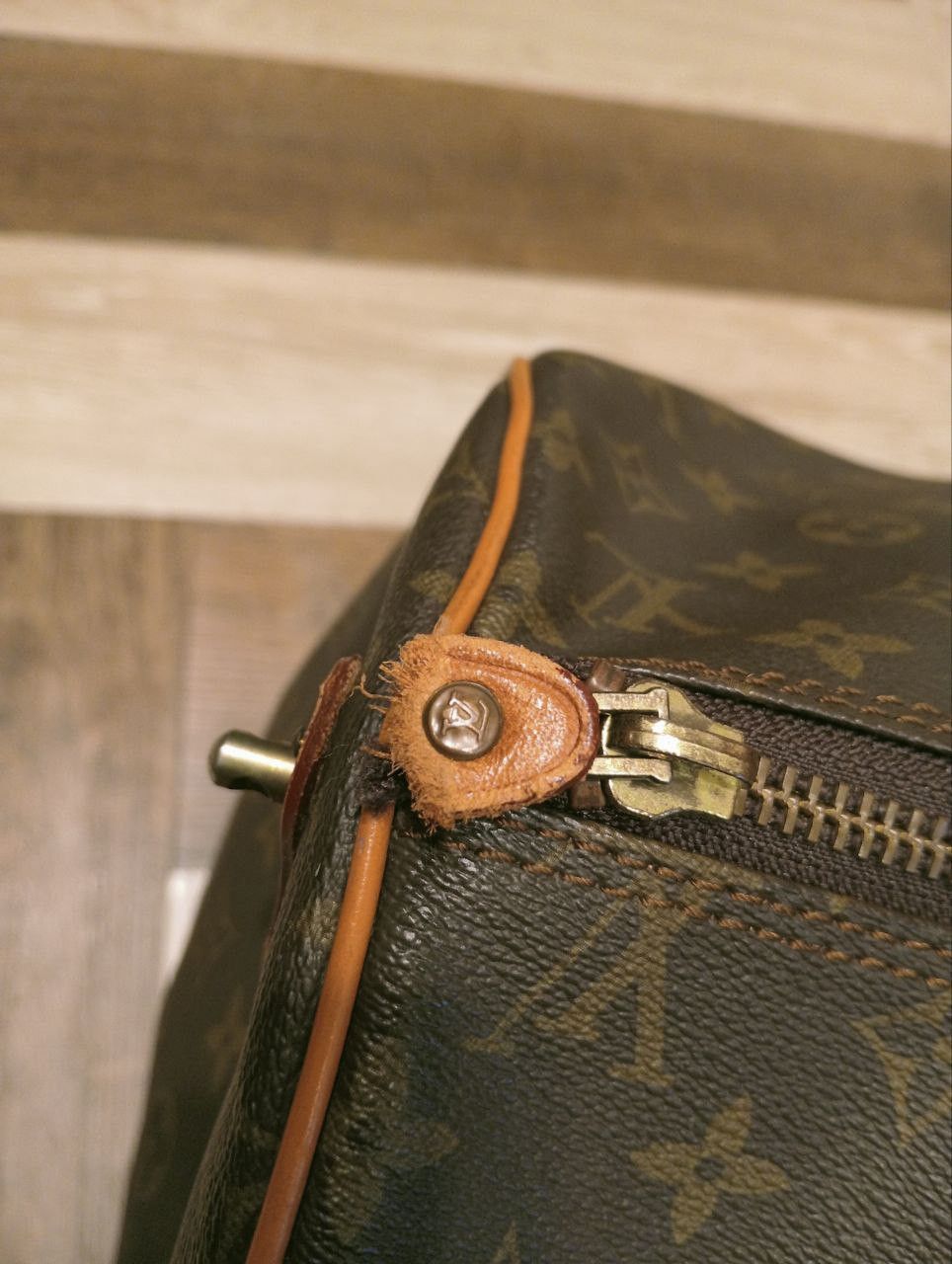 Louis Vuitton VINTAGE LOUIS VUITTON KEEPALL 60 ECLAIR BAG Size ONE SIZE - 5 Thumbnail