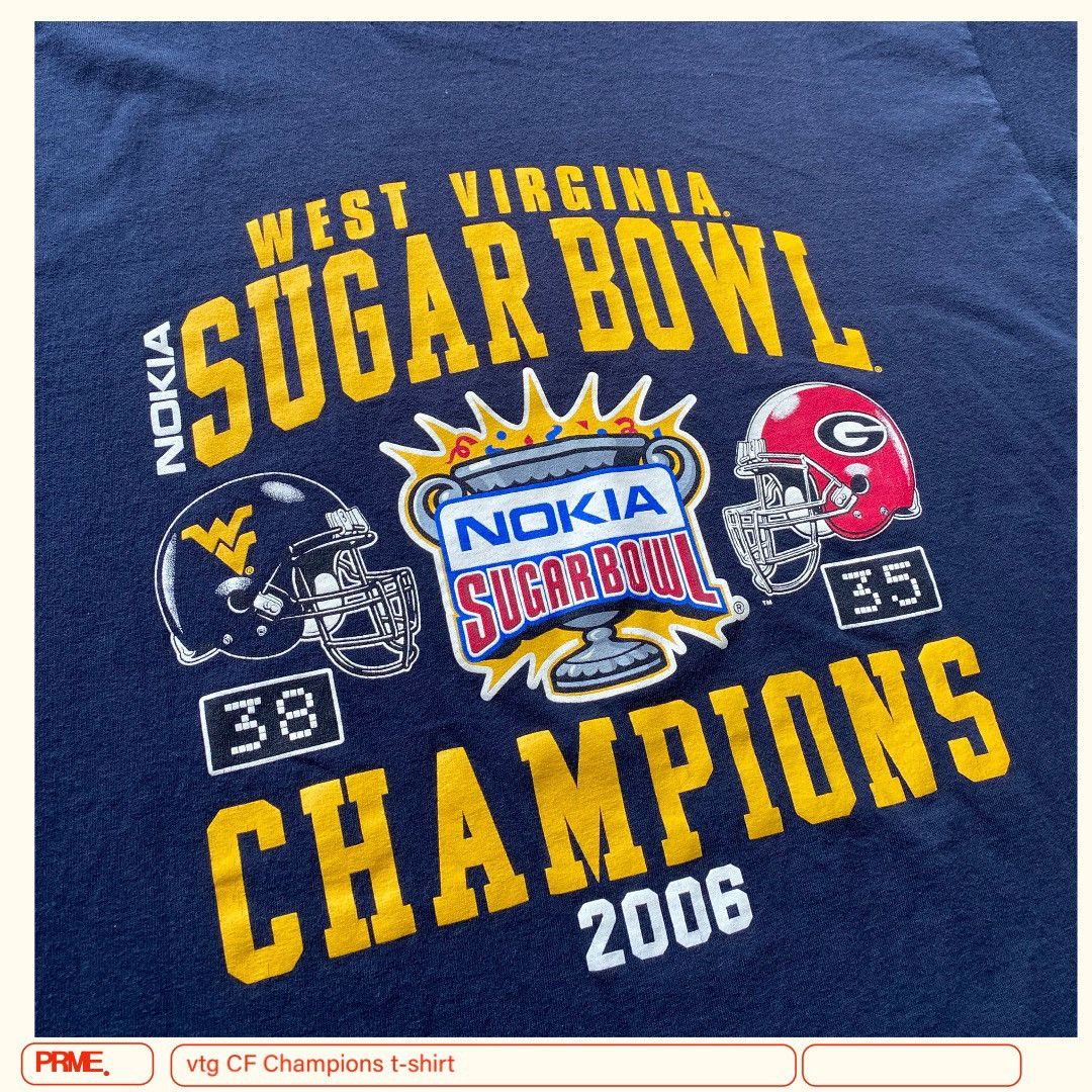 Champion × Vintage vintage 2006 Y2K NOKIA SUGAR BOWL CHAMPIONS Georgia t-shirt Size US XXL / EU 58 / 5 - 8 Thumbnail