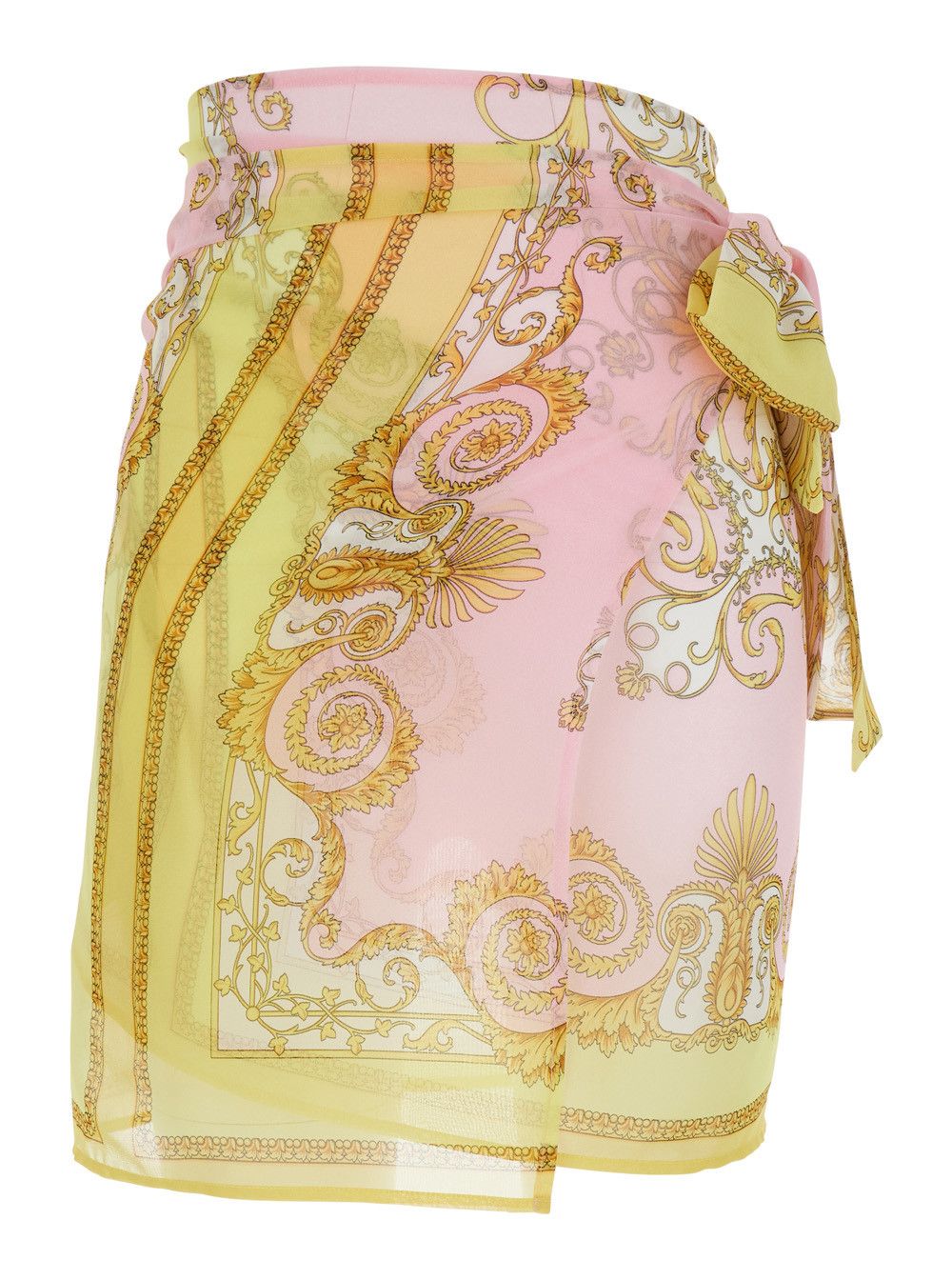 Versace Miniskirt 'Versace' with all-over print in multicolor tech fabric for women Size 28" / US 6 / IT 42 - 1 Thumbnail