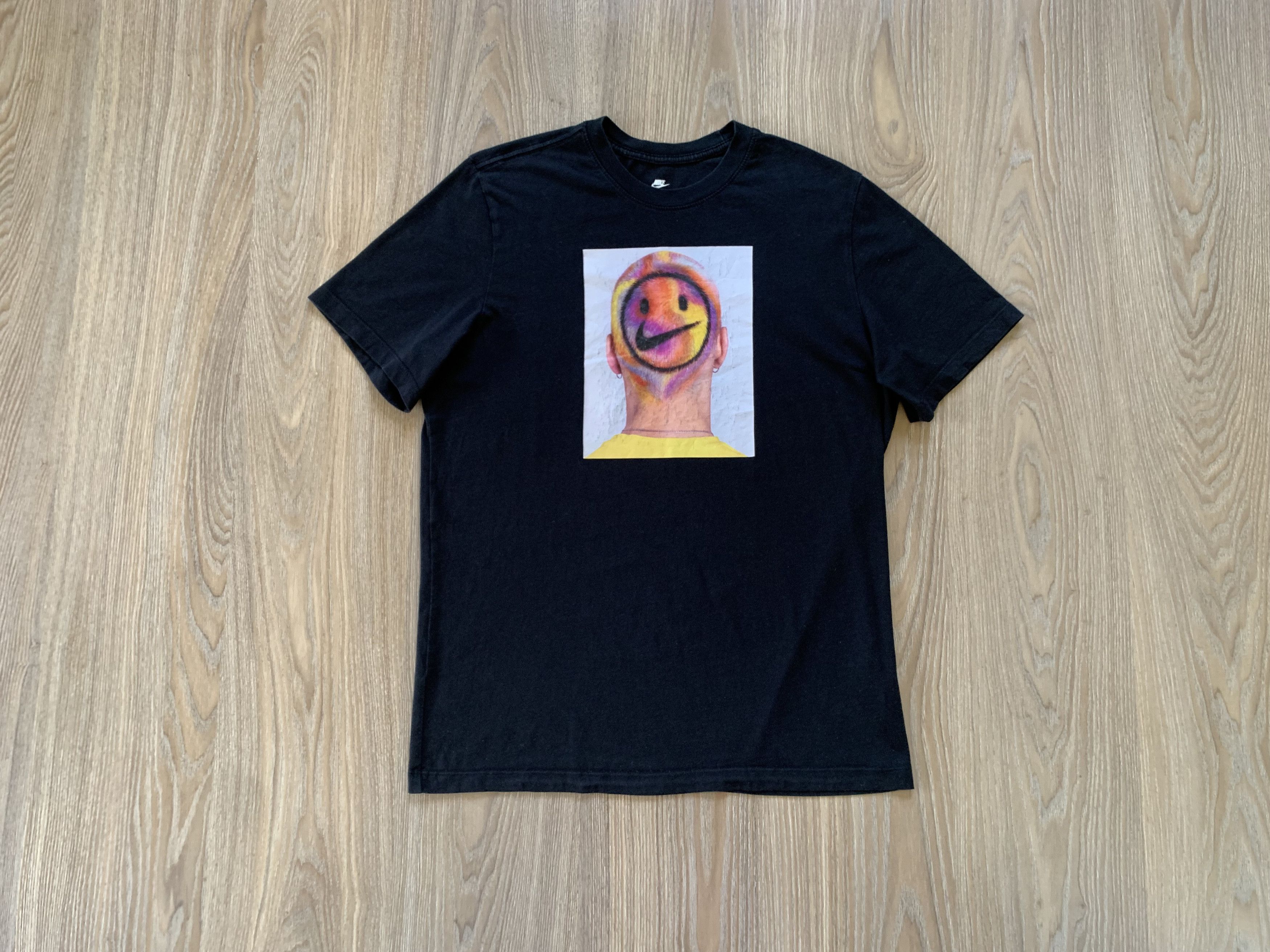 Nike The Nike Tee Black Cotton Printed T Shirt 2022 Size US L / EU 52-54 / 3 - 1 Thumbnail