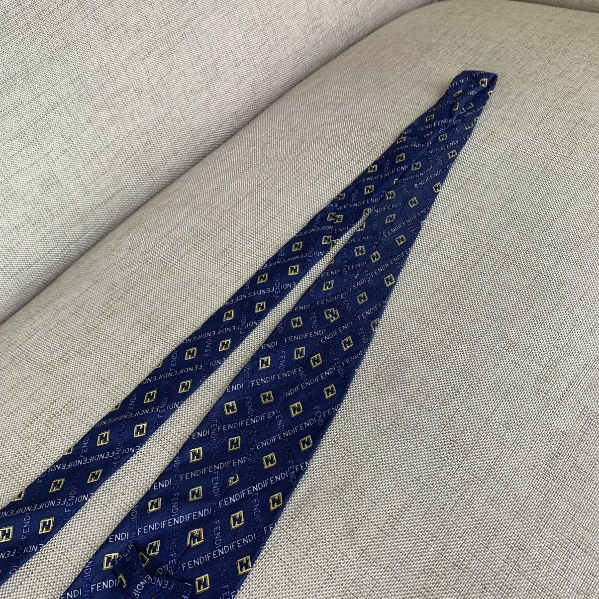 Fendi × Vintage FENDI Vintage Tie Caravate Size ONE SIZE - 8 Thumbnail