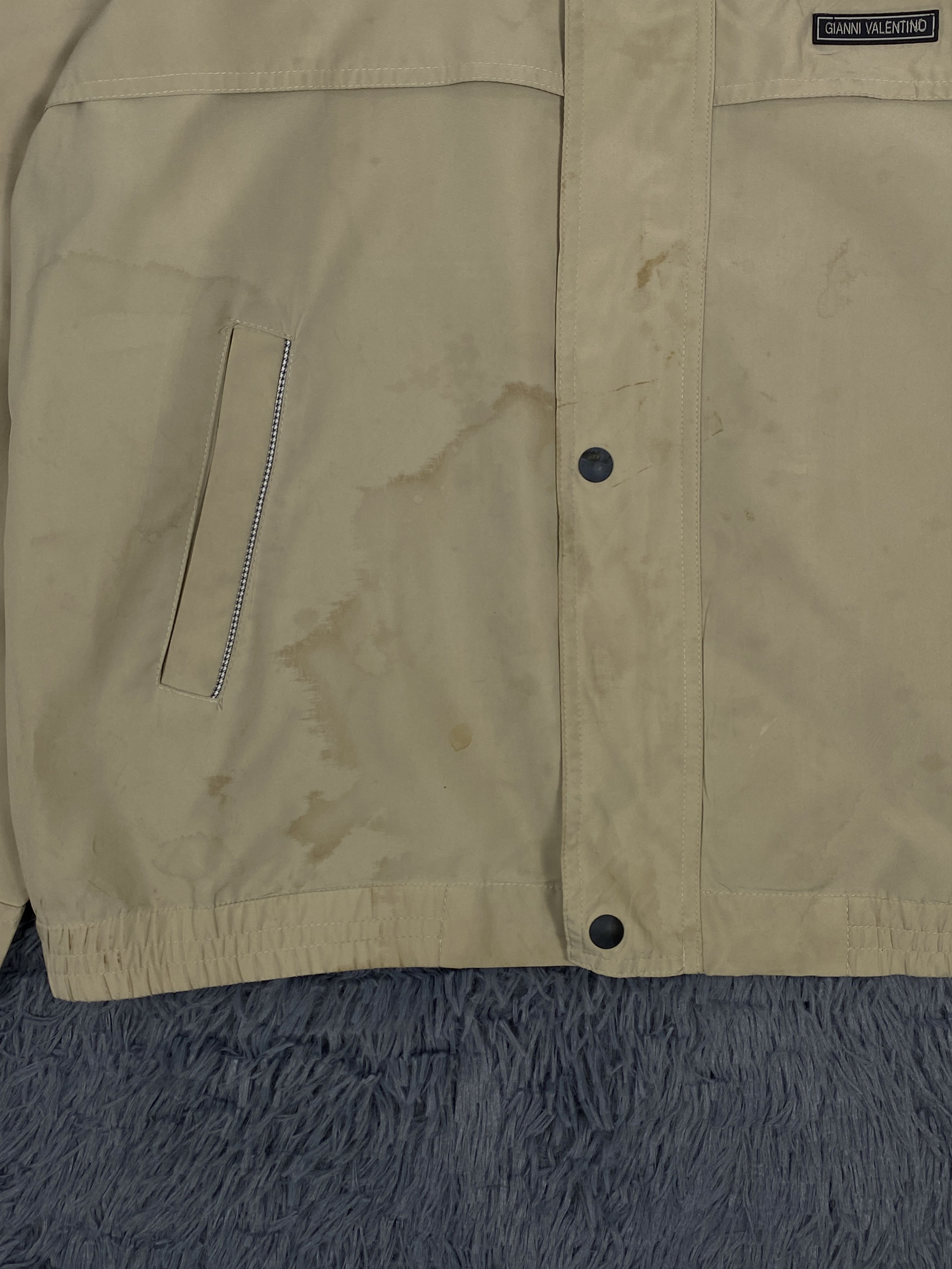 Giovanni Valentino Vintage Gianni Valentino Zip Up Light Jacket Size US L / EU 52-54 / 3 - 5 Thumbnail