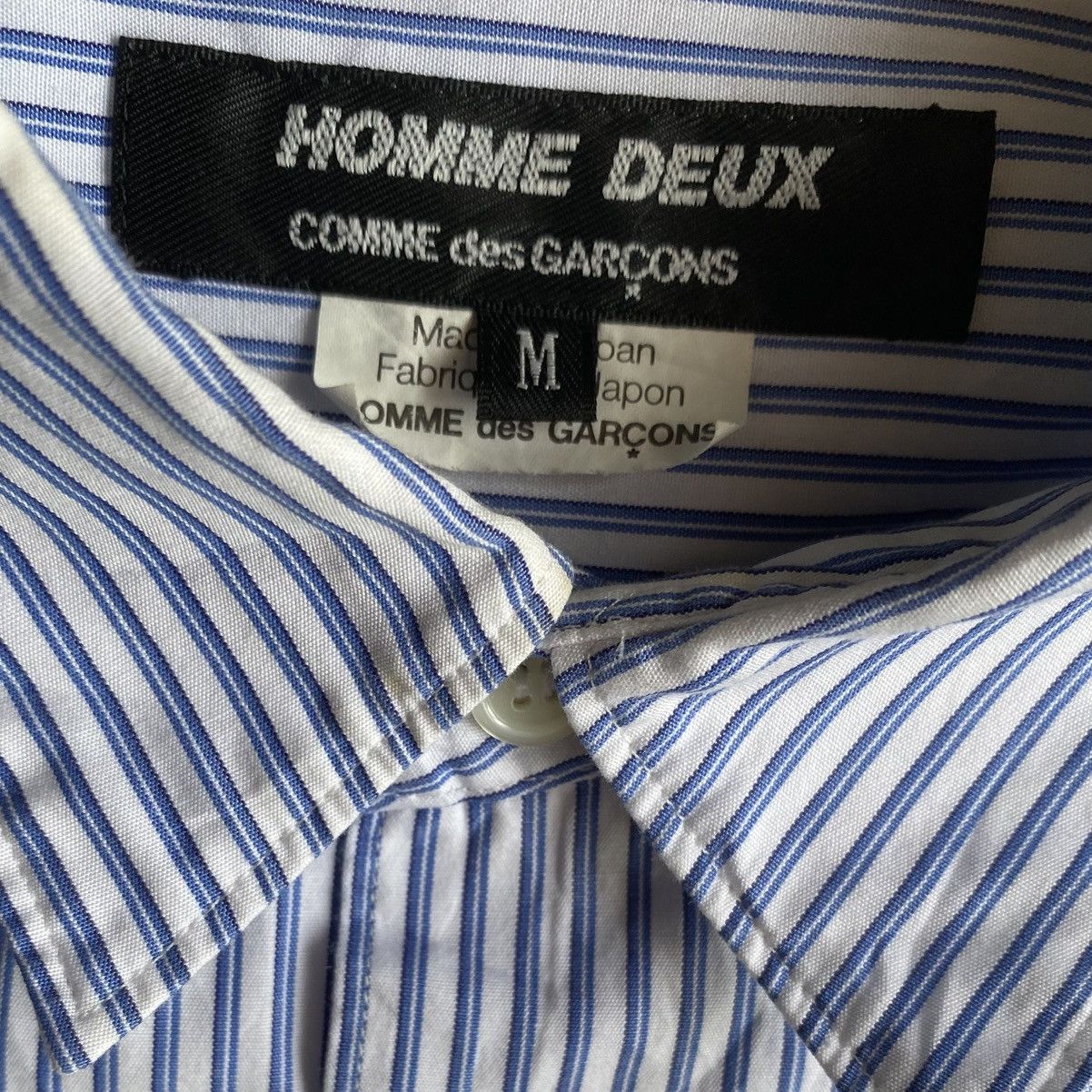 Comme des Garcons SS13 Stripes/Floral Shirt Size US M / EU 48-50 / 2 - 6 Thumbnail