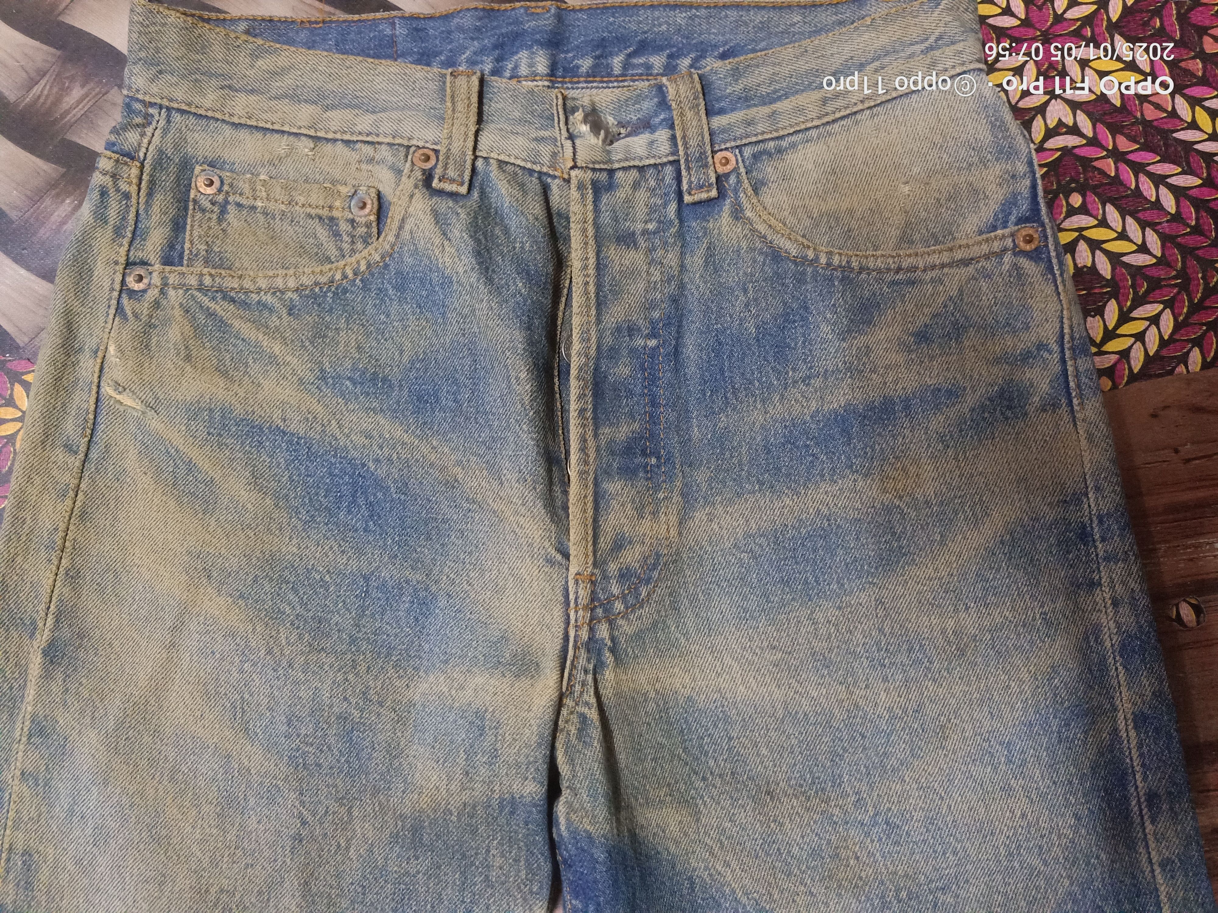 Levi's × Vintage Levis Vintage 501 80s Distressdenim Size US 29 - 9 Thumbnail