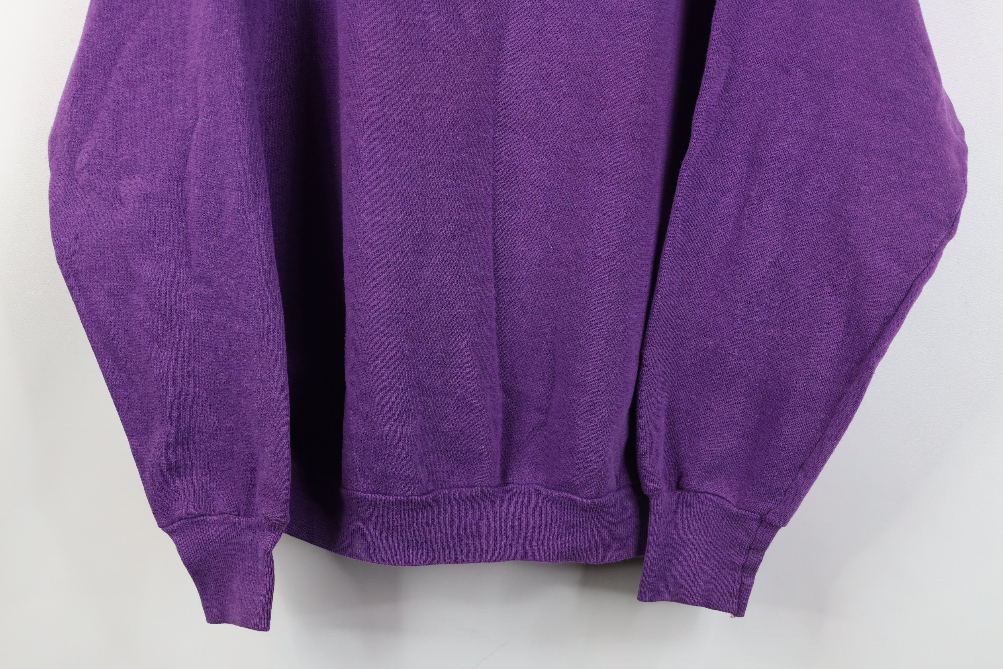 Vintage Vintage 60s Healthknit Raglan Crewneck Sweatshirt Purple USA Size XL / US 12-14 / IT 48-50 - 3 Thumbnail