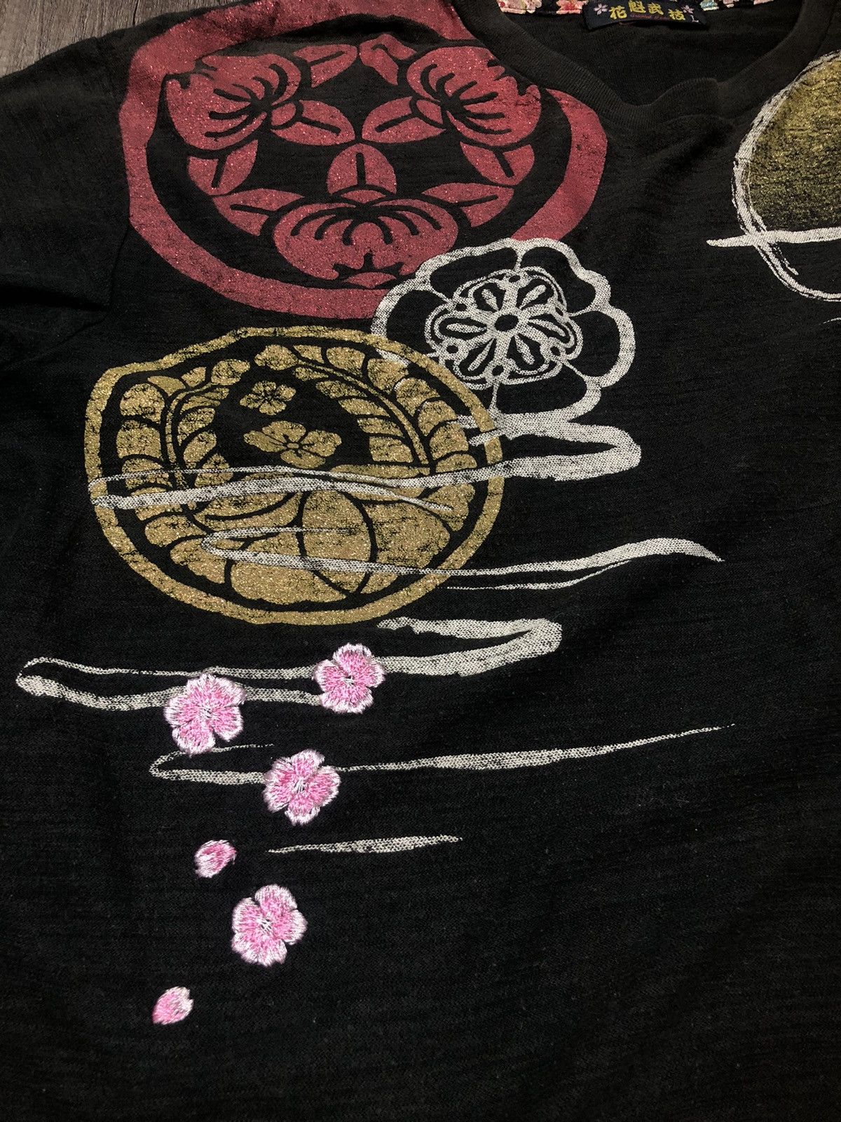 Japanese Brand Japanese Brand Sukajan Style Long Sleeve Tee Shirt Size US L / EU 52-54 / 3 - 8 Thumbnail