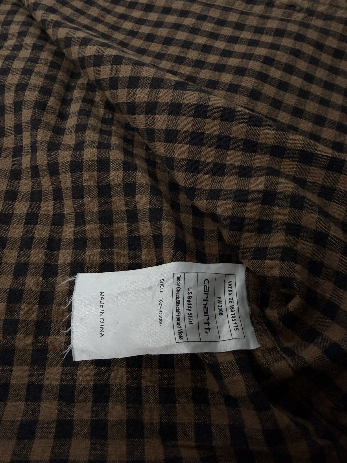 Carhartt Carhartt Brown Shirt – Size M Men’s Size US M / EU 48-50 / 2 - 6 Thumbnail