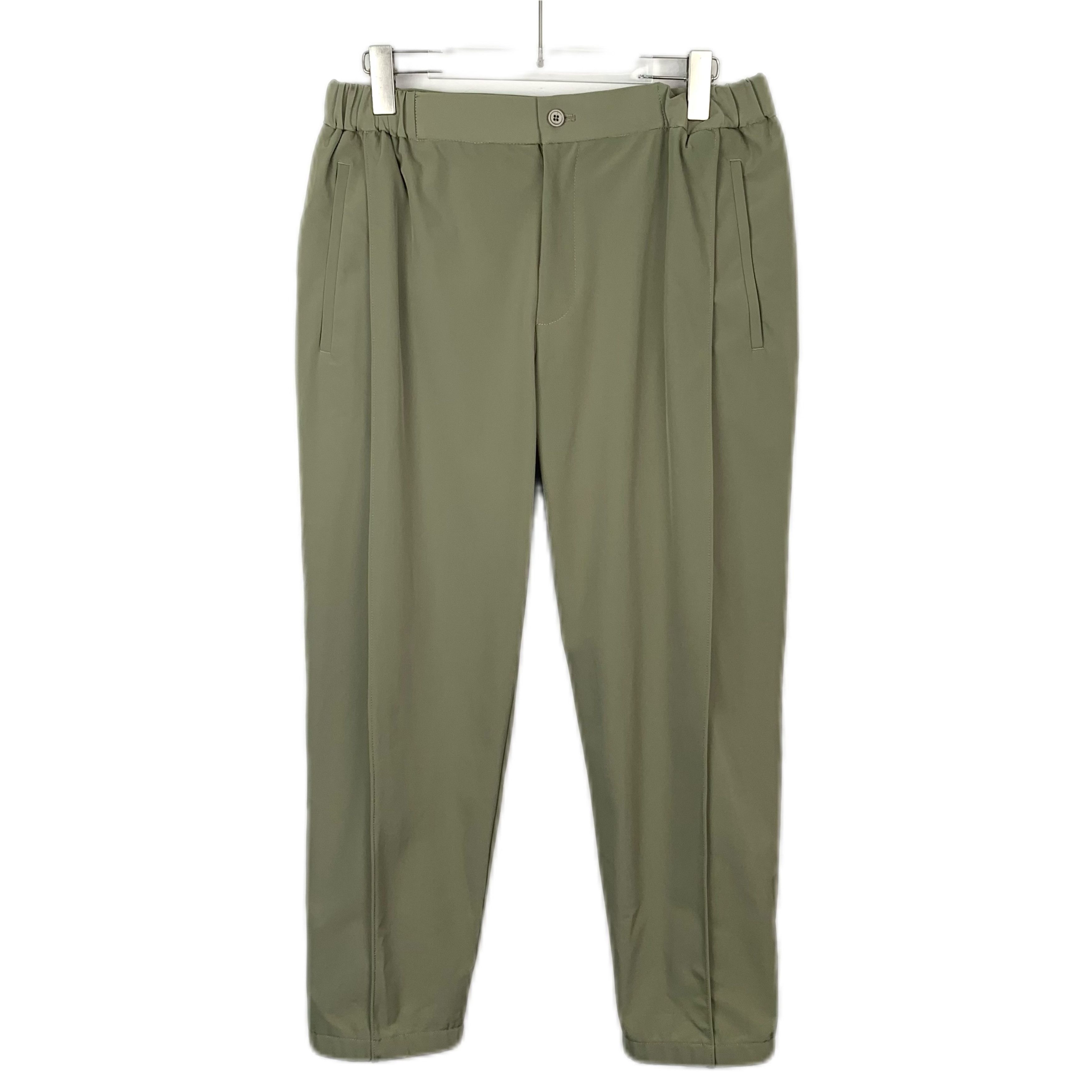 Armani Emporio Armani Dark Green Elastic Waist Casual Pants (48) Size US 32 / EU 48 - 1 Thumbnail