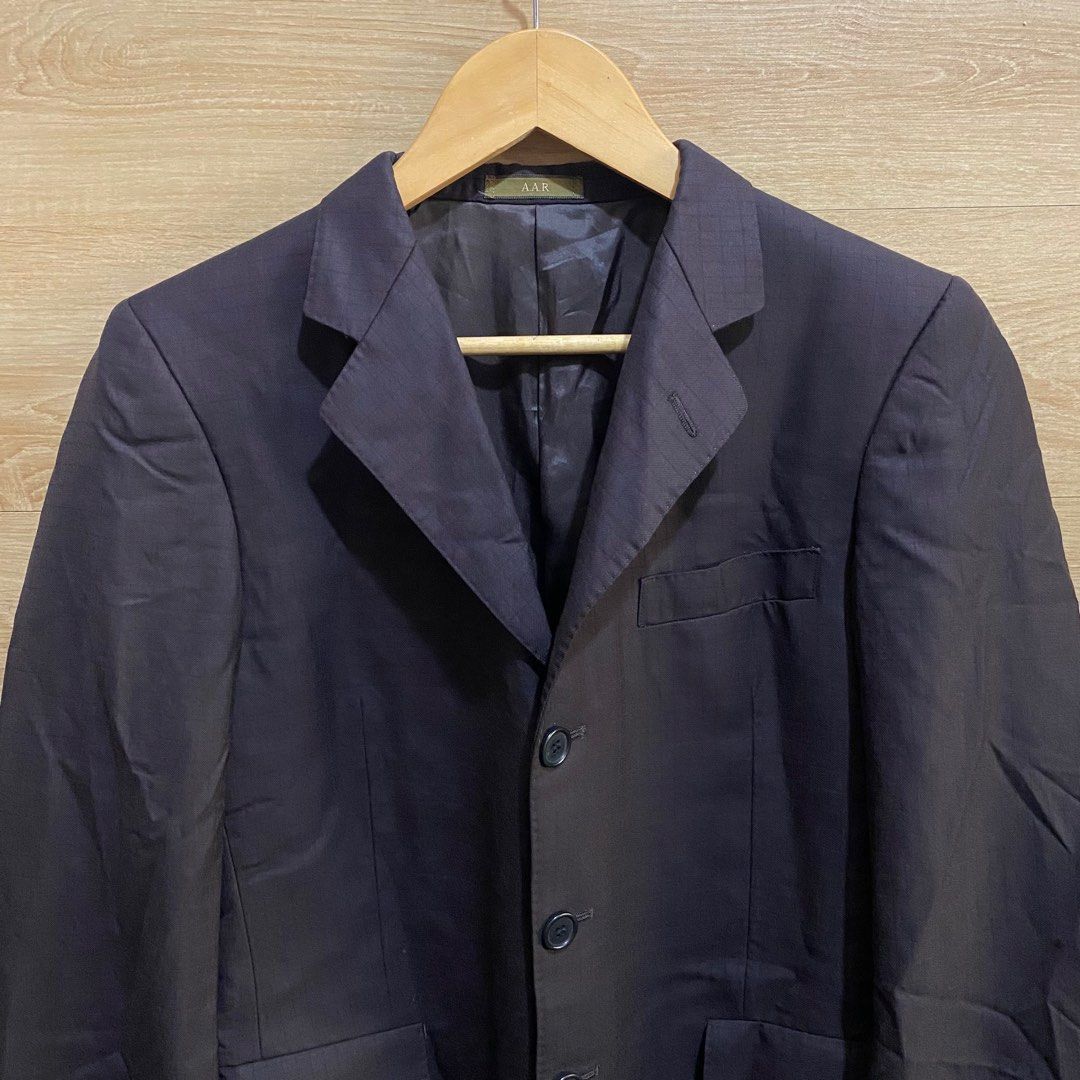 Yohji Yamamoto AAR Yohji Yamamoto Blazer Size 48S - 2 Thumbnail