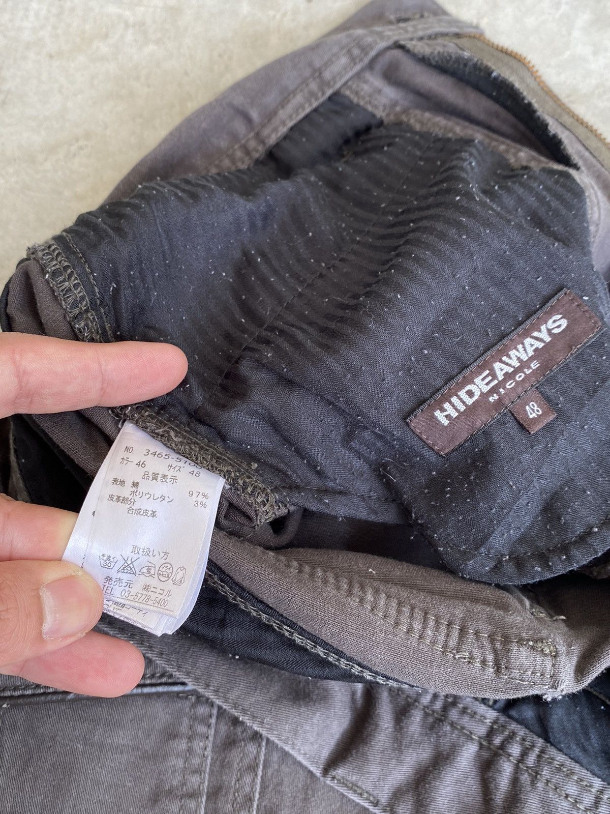 HIDEAWAYS Hideaways Nicole Japan Multi Pocket Cargo Flare Pants Size US 33 - 17 Thumbnail