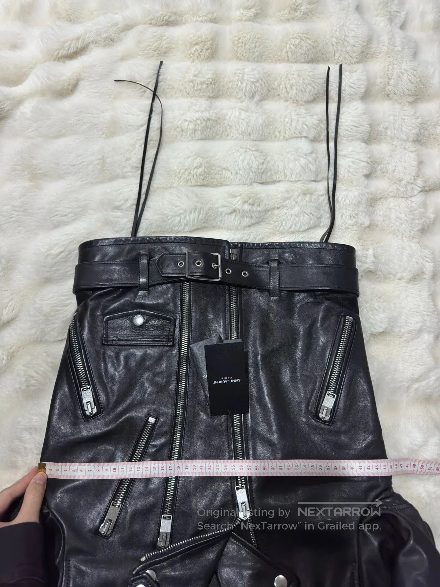 Saint Laurent Paris Saint Laurent Paris Leather Jacket| Size US S / EU 44-46 / 1 - 5 Thumbnail