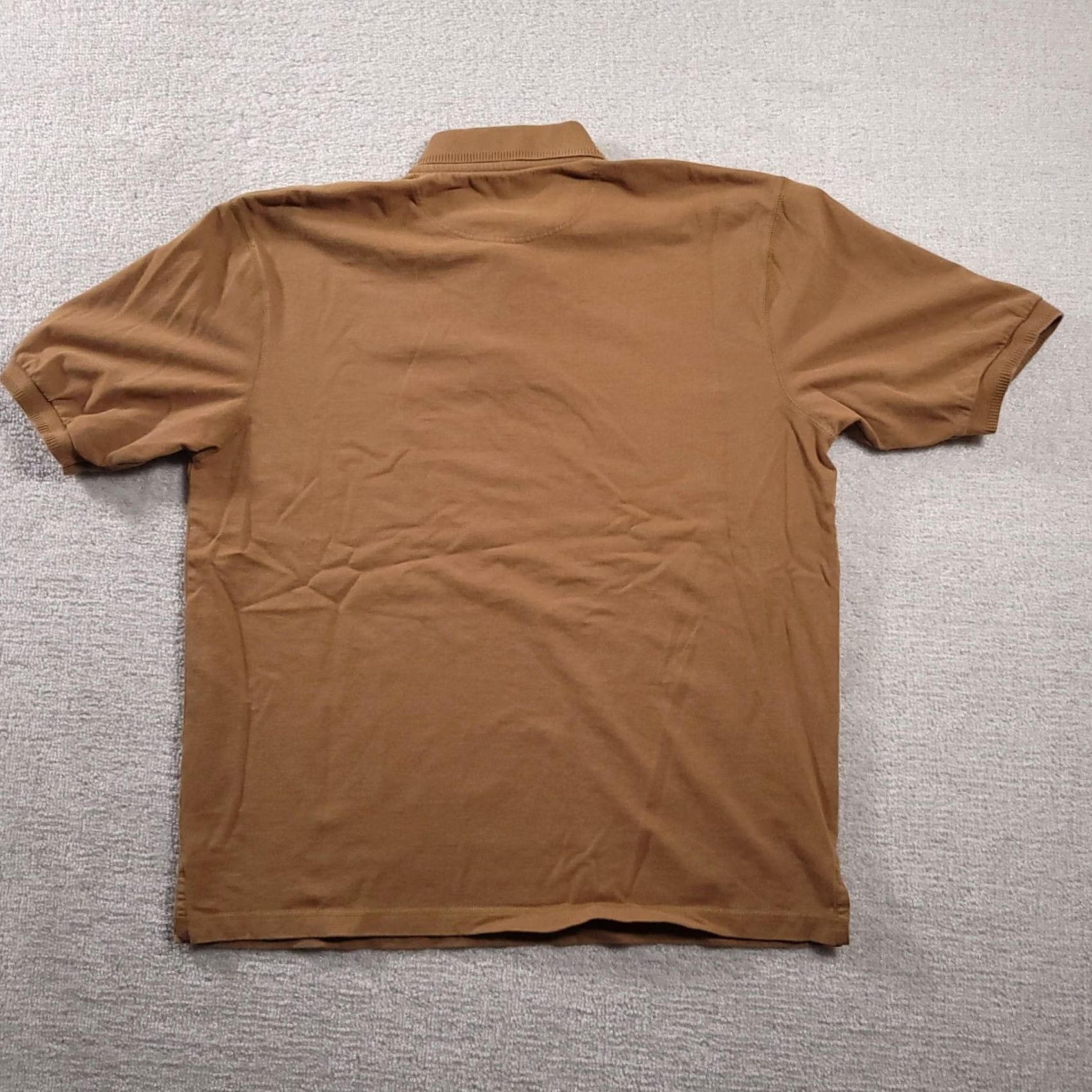 Vintage Cabela's Polo Shirt Mens Large Brown Short Sleeve 100% Cotton Logo Embroidered Casual Outdoors Golf 90s Modern Baseball Collar Mens Size US L / EU 52-54 / 3 - 7 Thumbnail