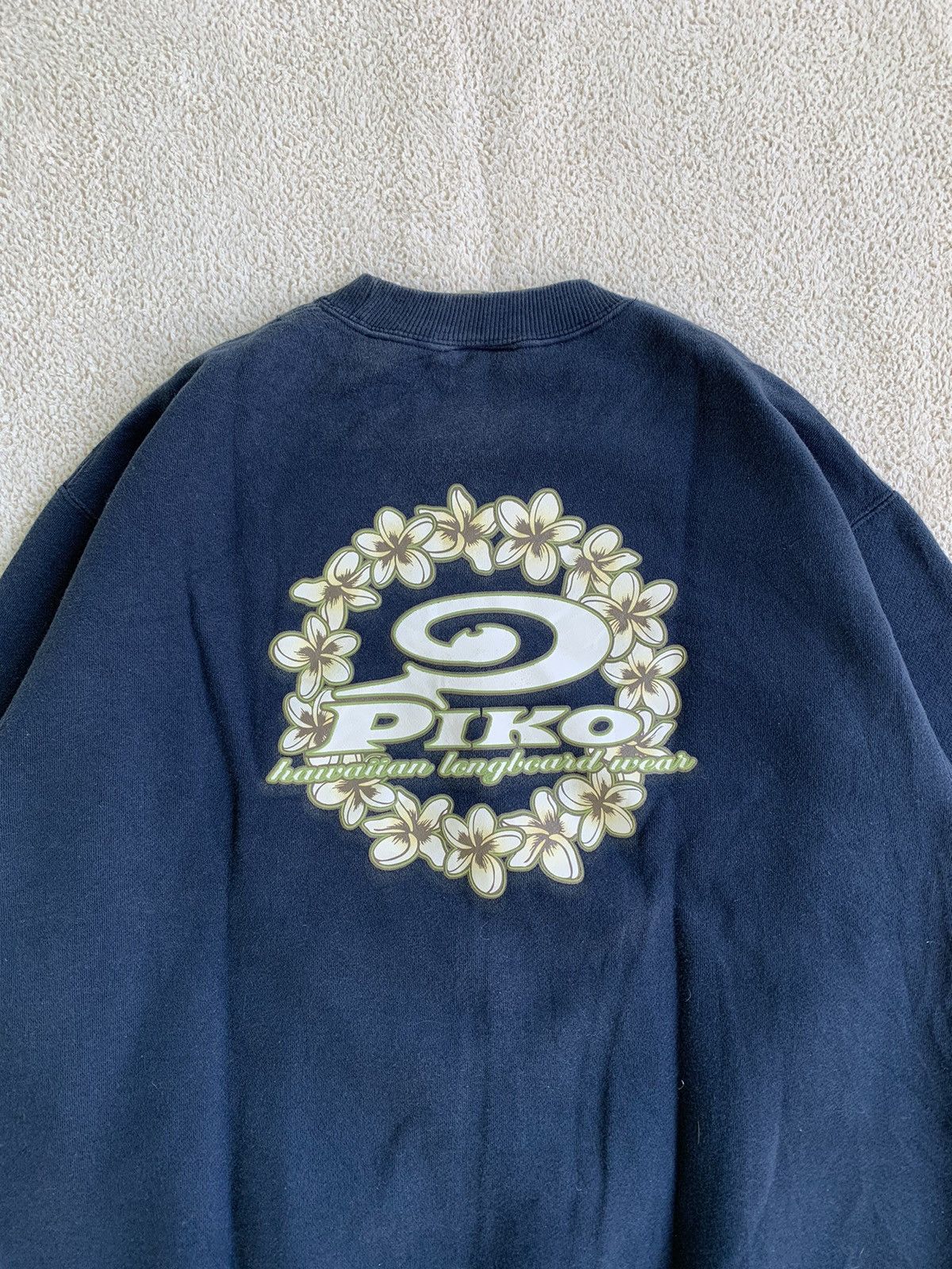 Vintage Vintage PiKo Hawaiian Longboard Wear Big Logo Sweatshirt Size US L / EU 52-54 / 3 - 3 Thumbnail