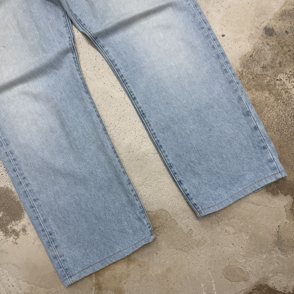 Levi's Levis 551 Big E Hemp Repaired Denim Pants Size US 35 - 5 Thumbnail