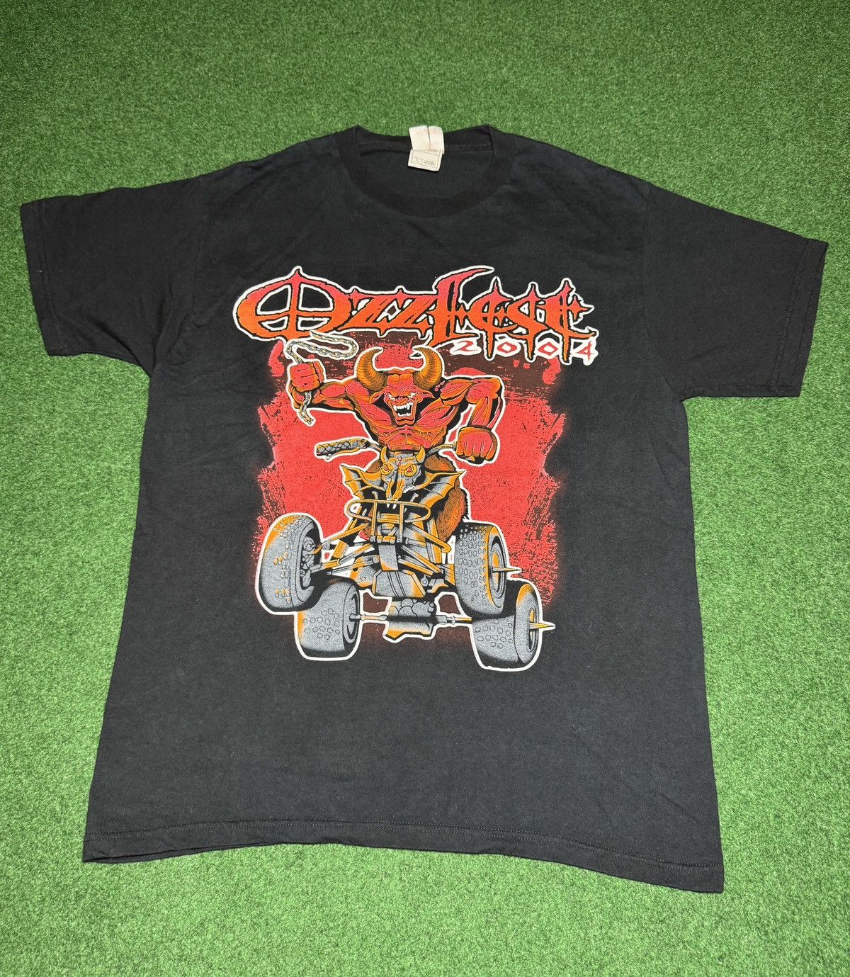 Band Tees × Vintage Vintage Ozz Fest 2004 Ozzy Black Sabbath Slipknot T Shirt Size US L / EU 52-54 / 3 - 1 Thumbnail