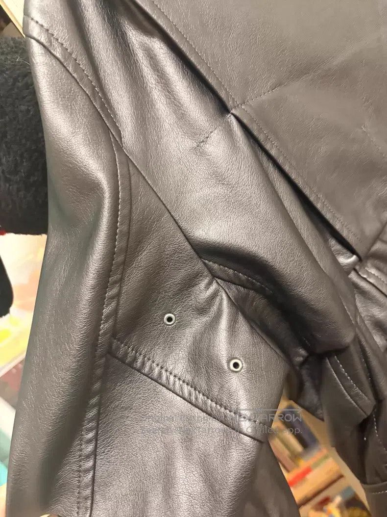Comme des Garcons Comme Des Garcons Pleated leather jacket Size US L / EU 52-54 / 3 - 9 Thumbnail