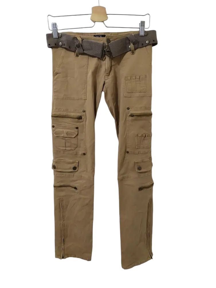 Japanese Brand Cecill McBee Multipocket Tactical Military Bondage Pants Size 27" / US 4 / IT 40 - 1 Thumbnail